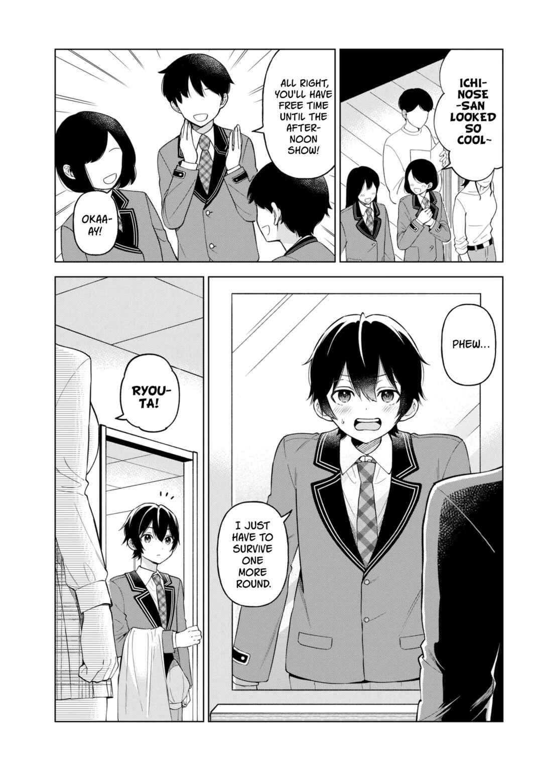 Inkya no Ore ga Sekigae de S-kyuu Bishoujo ni Kakomaretara Himitsu no Kankei ga Hajimatta. Chapter 12 - Page 15