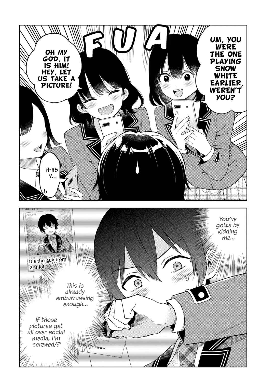 Inkya no Ore ga Sekigae de S-kyuu Bishoujo ni Kakomaretara Himitsu no Kankei ga Hajimatta. Chapter 12 - Page 18