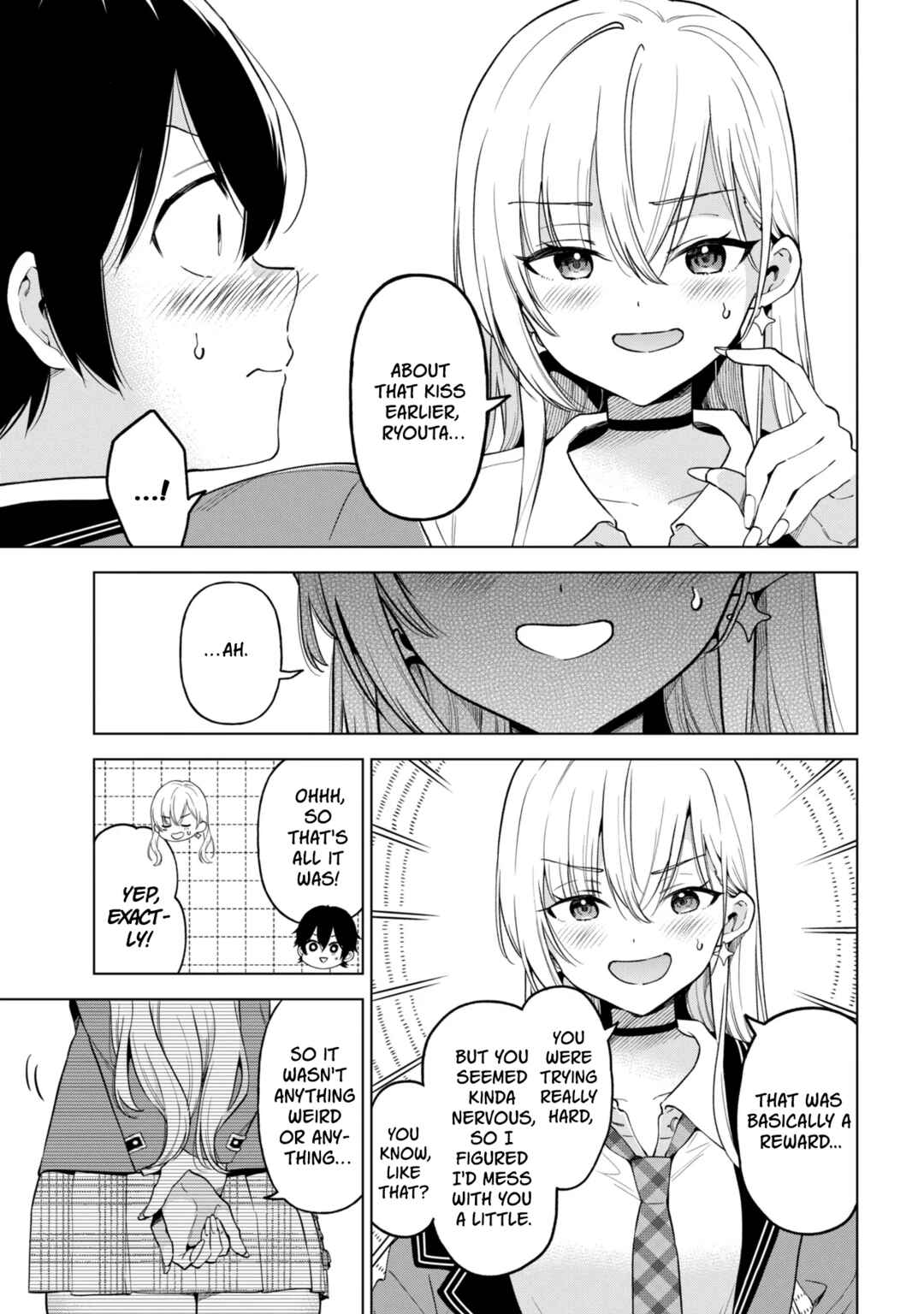Inkya no Ore ga Sekigae de S-kyuu Bishoujo ni Kakomaretara Himitsu no Kankei ga Hajimatta. Chapter 12 - Page 21