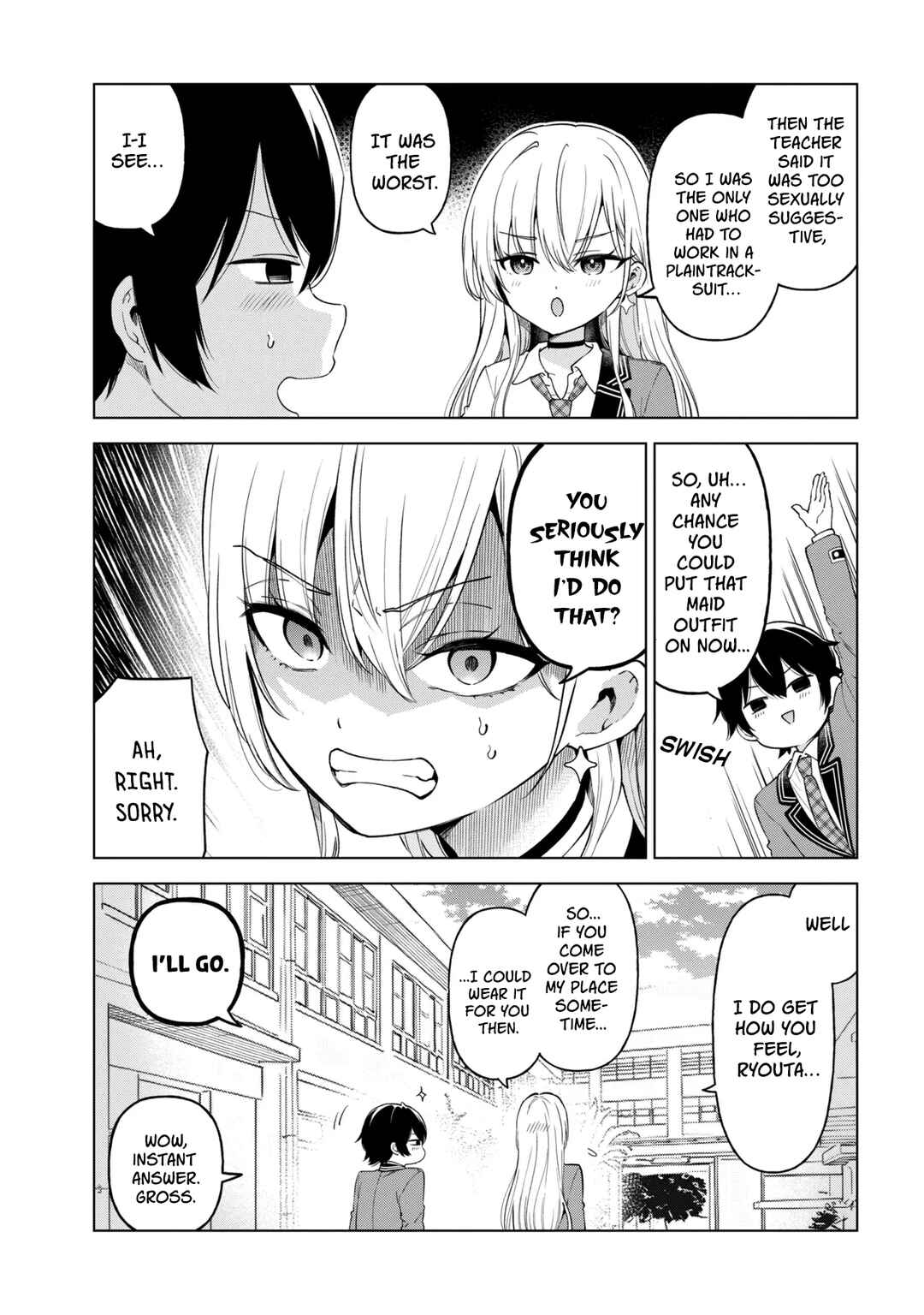 Inkya no Ore ga Sekigae de S-kyuu Bishoujo ni Kakomaretara Himitsu no Kankei ga Hajimatta. Chapter 12 - Page 25