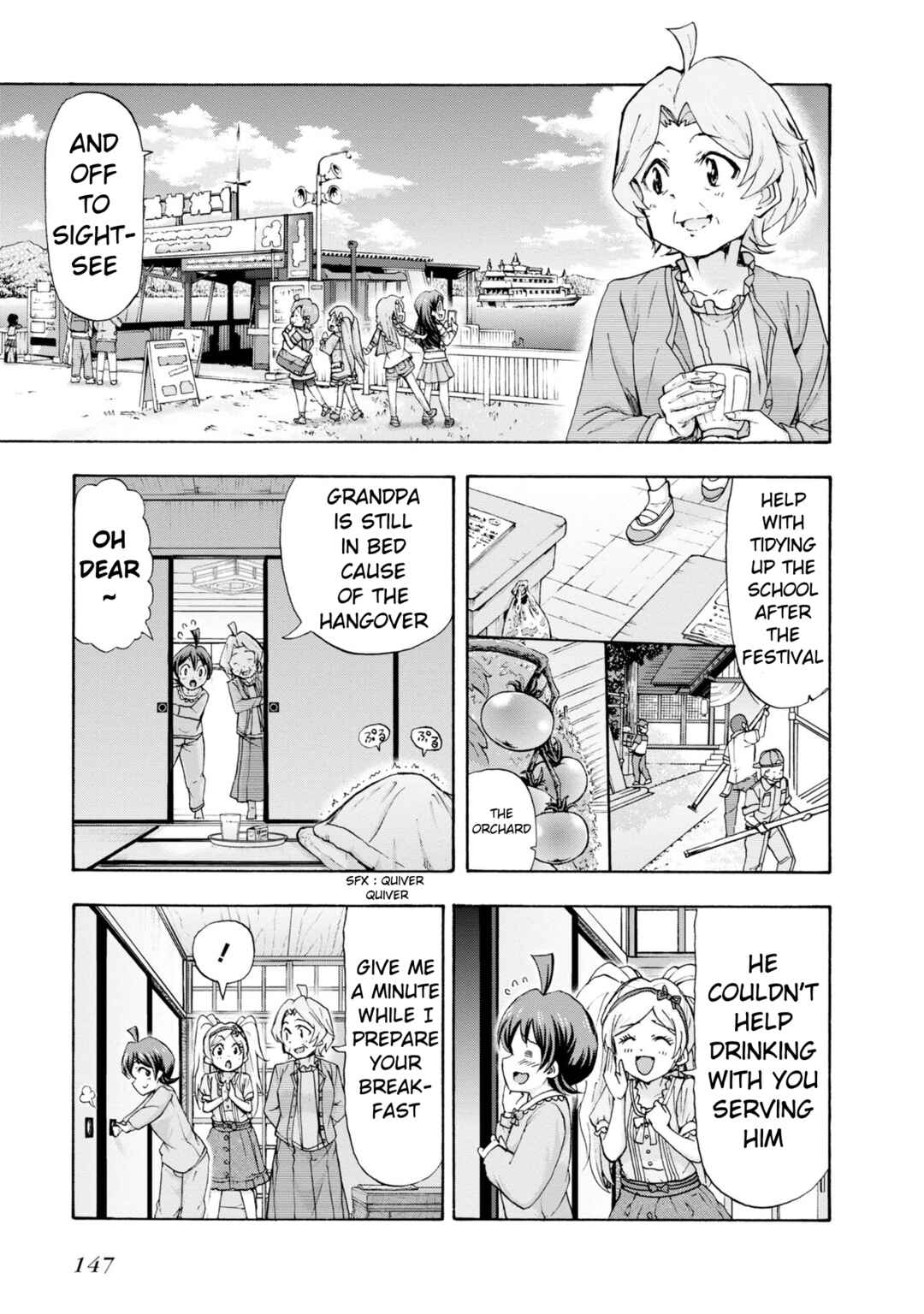 THE iDOLM@STER MILLION LIVE! Blooming Clover Chapter 35 - Page 5