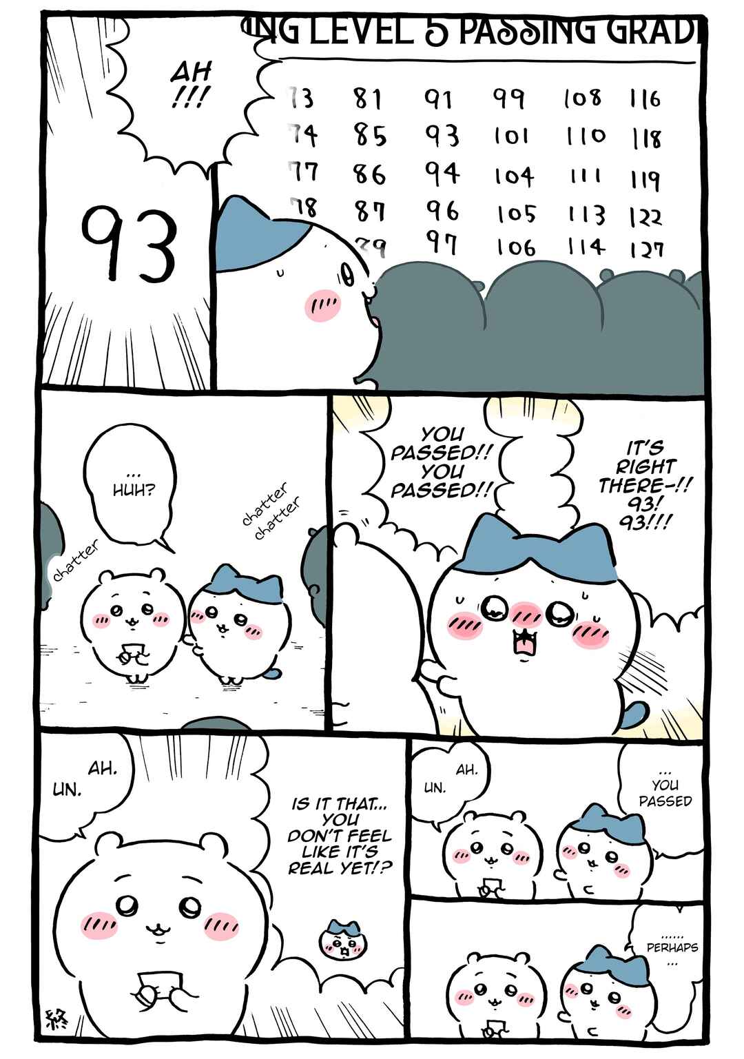 Chiikawa: Nanka Chiisakute Kawaii Yatsu (Webcomic Pages) Chapter 1063 - Page 1