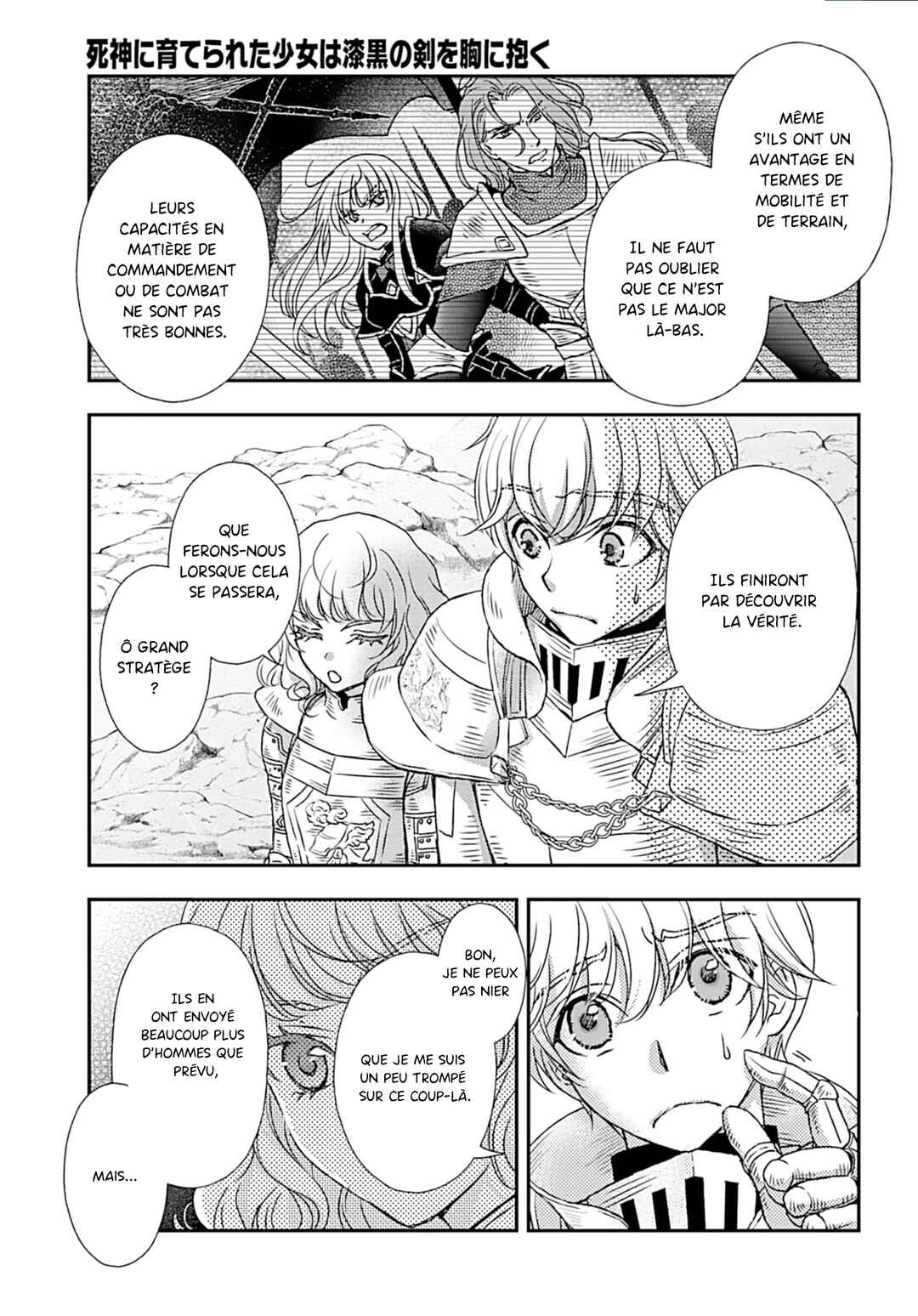 Shinigami ni Sodaterareta Shoujo wa Shikkoku no Tsurugi o Mune ni Idaku Chapter 52 - Page 9