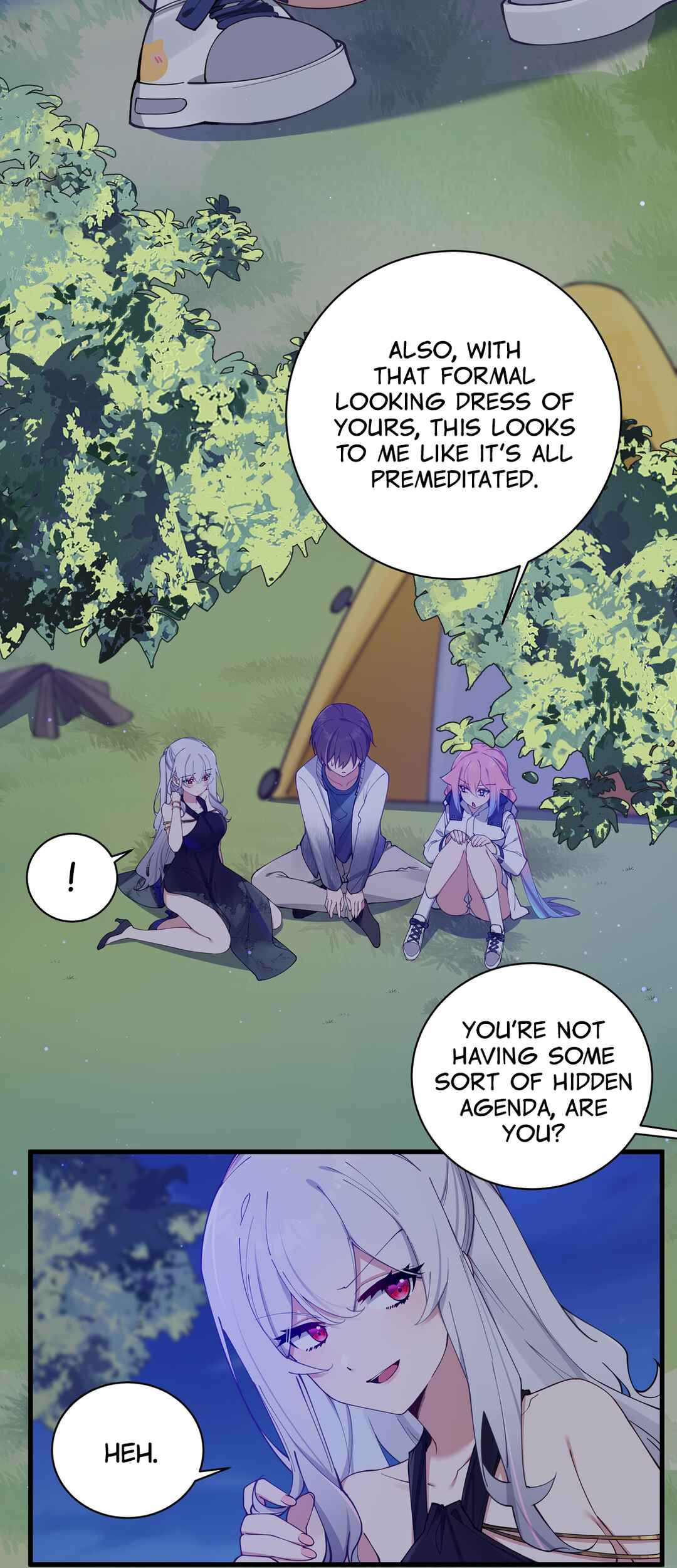 My Fake Girlfriend's Defending Against Their Attacks Chapter 74 - Page 3