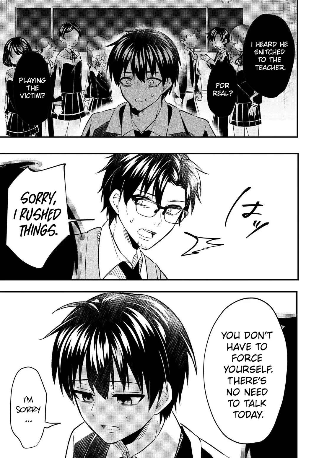Jinsei Gyakuten - Uwaki Sare Enzai wo Kiserareta Ore ga, Gakuen Ichi no Bishoujo ni Natsukareru Chapter 7.2 - Page 3