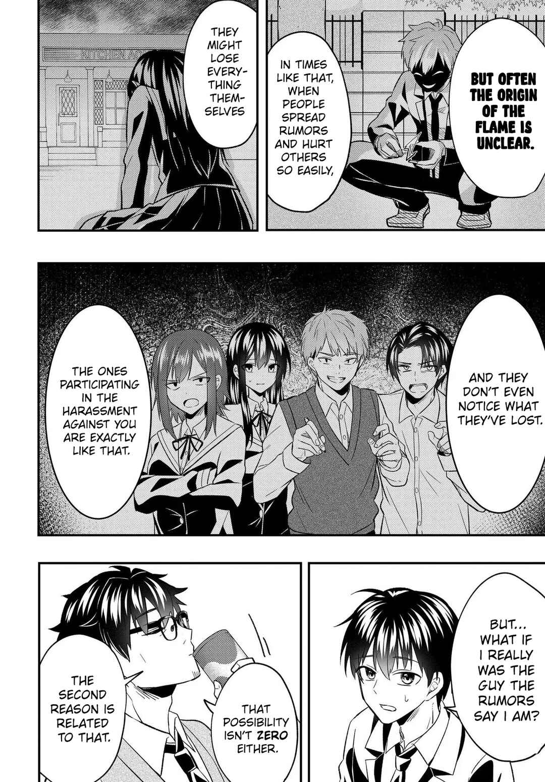 Jinsei Gyakuten - Uwaki Sare Enzai wo Kiserareta Ore ga, Gakuen Ichi no Bishoujo ni Natsukareru Chapter 7.2 - Page 8