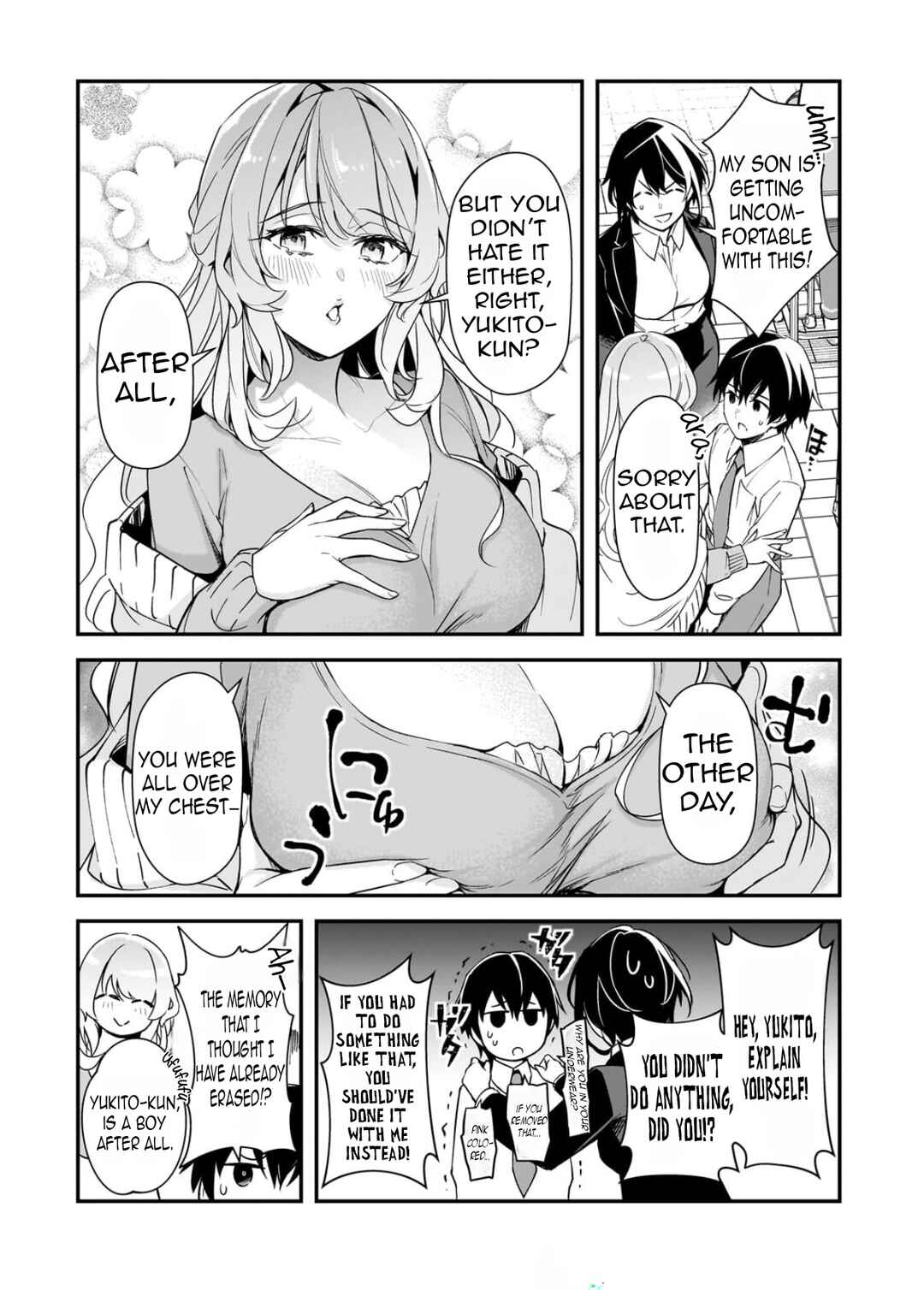 Ore ni Trauma wo Ataeta Joshi-tachi ga Chirachira Mitekuru kedo, Zannen desuga Teokure desu Chapter 30.2 - Page 16