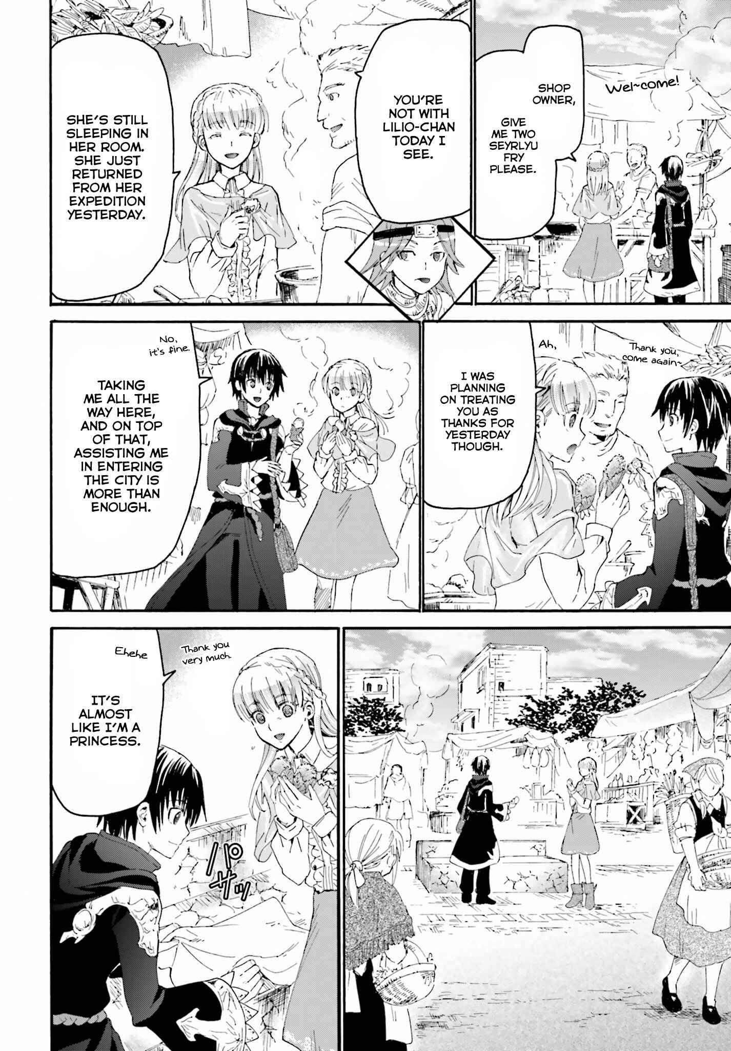 Death March kara Hajimaru Isekai Kyousoukyoku Chapter 4 - Page 4