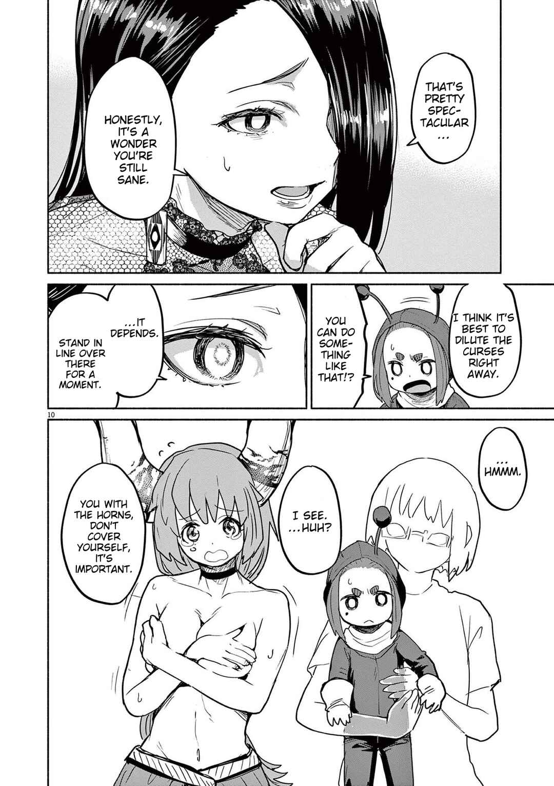 Kaii to Otome to Kamikakushi Chapter 76 - Page 10