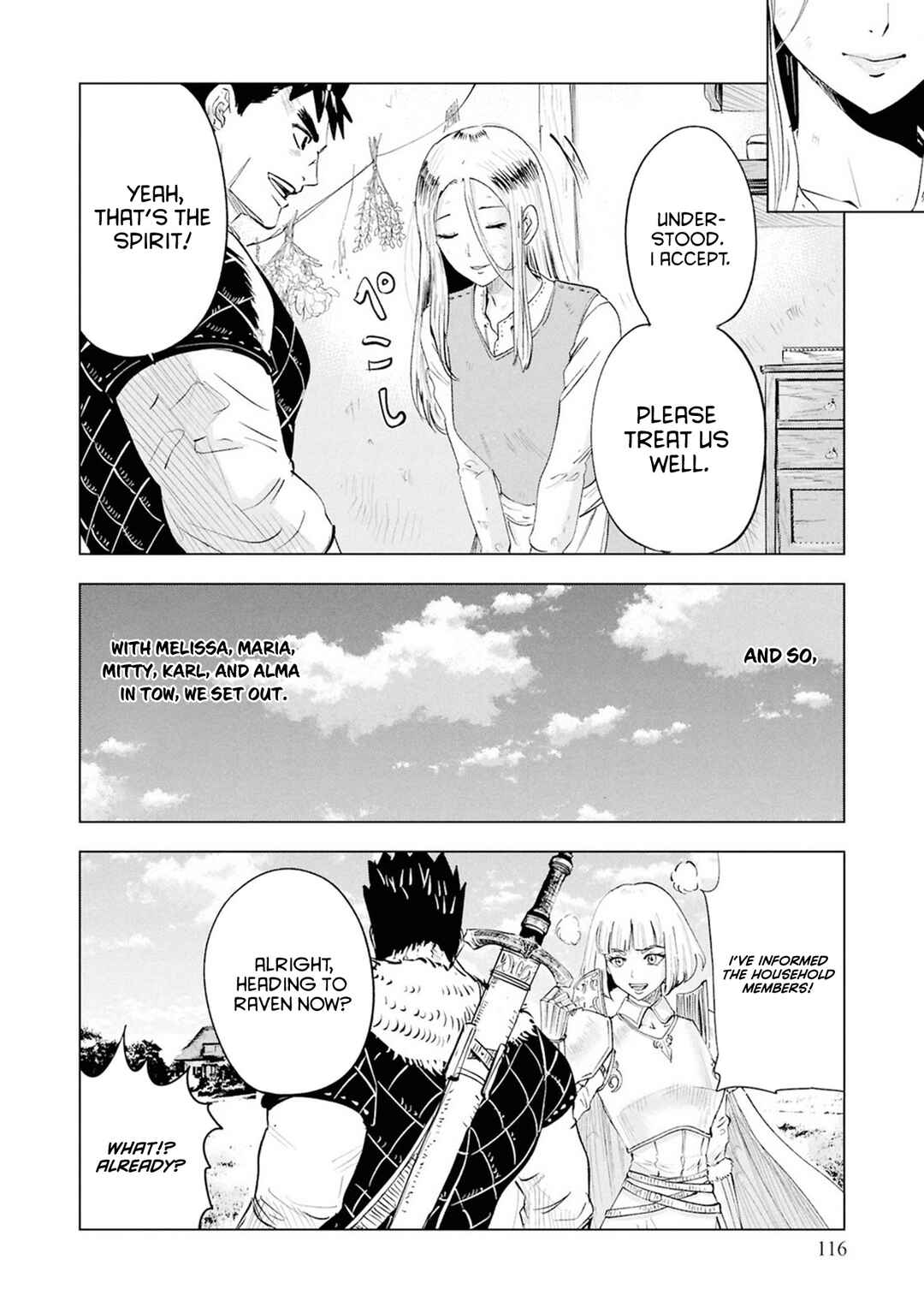 Oukoku e Tsuzuku Michi - Dorei Kenshi no Nariagari Harem Life Chapter 111 - Page 25