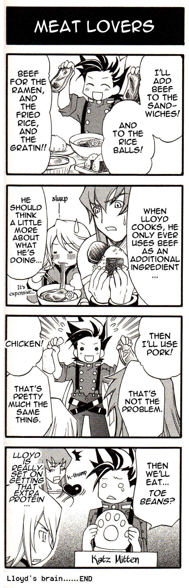 Tales of Symphonia 4koma Kings Chapter 85 - Page 1