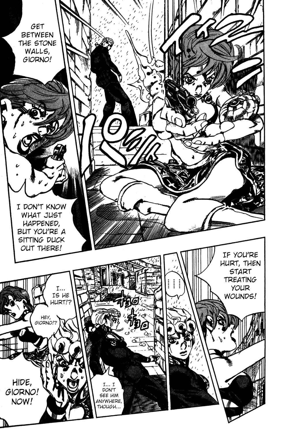 JoJo no Kimyou na Bouken: Part 5 - Ougon no Kaze Chapter 133 - Page 12