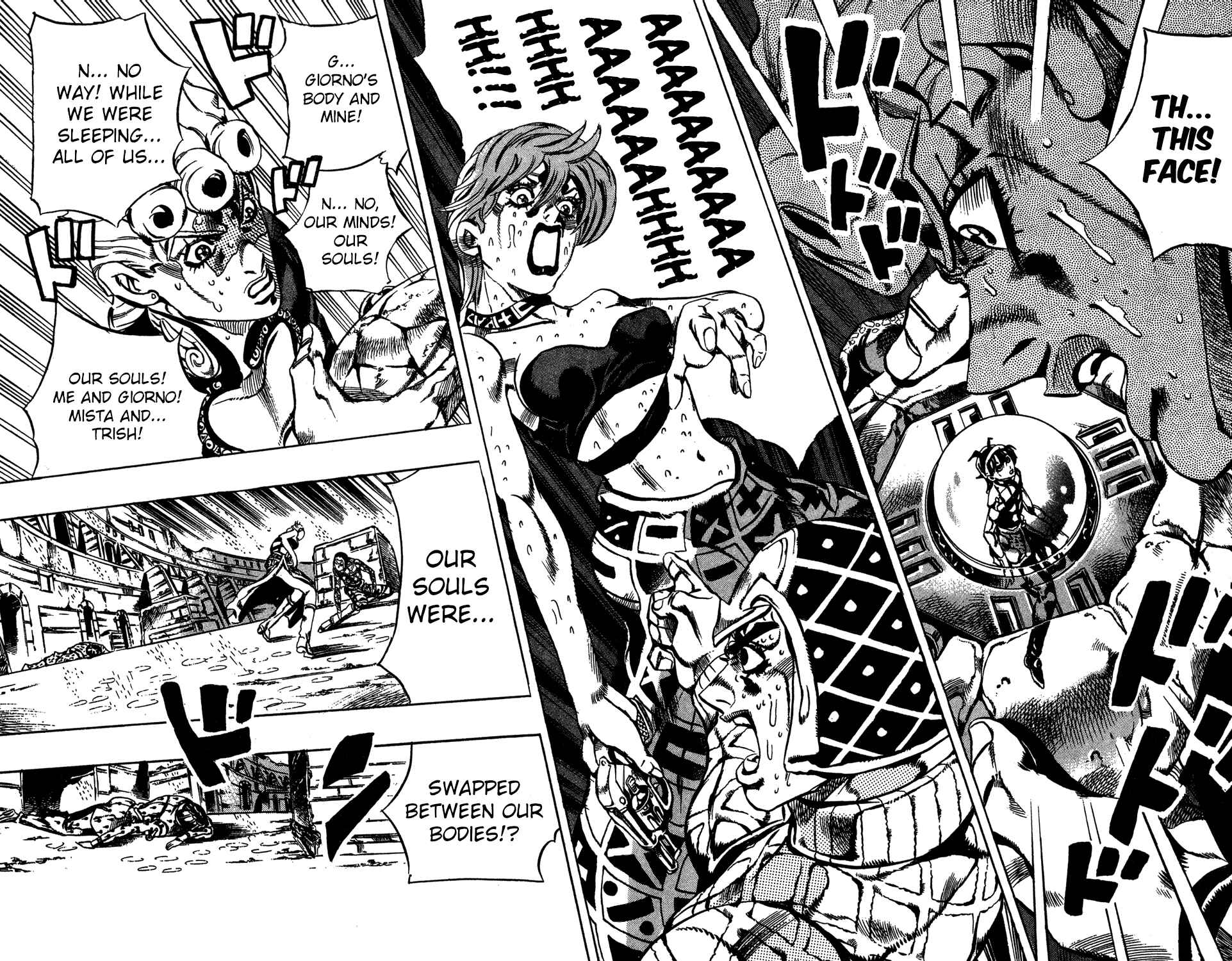 JoJo no Kimyou na Bouken: Part 5 - Ougon no Kaze Chapter 133 - Page 19