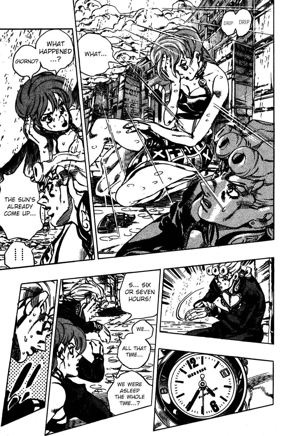 JoJo no Kimyou na Bouken: Part 5 - Ougon no Kaze Chapter 133 - Page 8