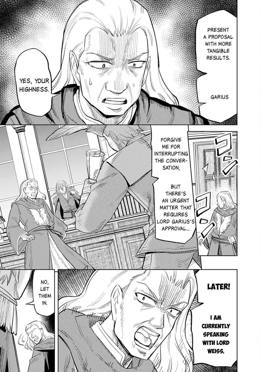 Kaikosareta Kyuutei Renkinjutsushi wa Henkyou de Dai Nouen wo Tsukuriageru ~Sokoku wo Oidasareta kedo, Saikyou Ryouchi de Slow Life wo Ouka suru~ Chapter 15 - Page 4