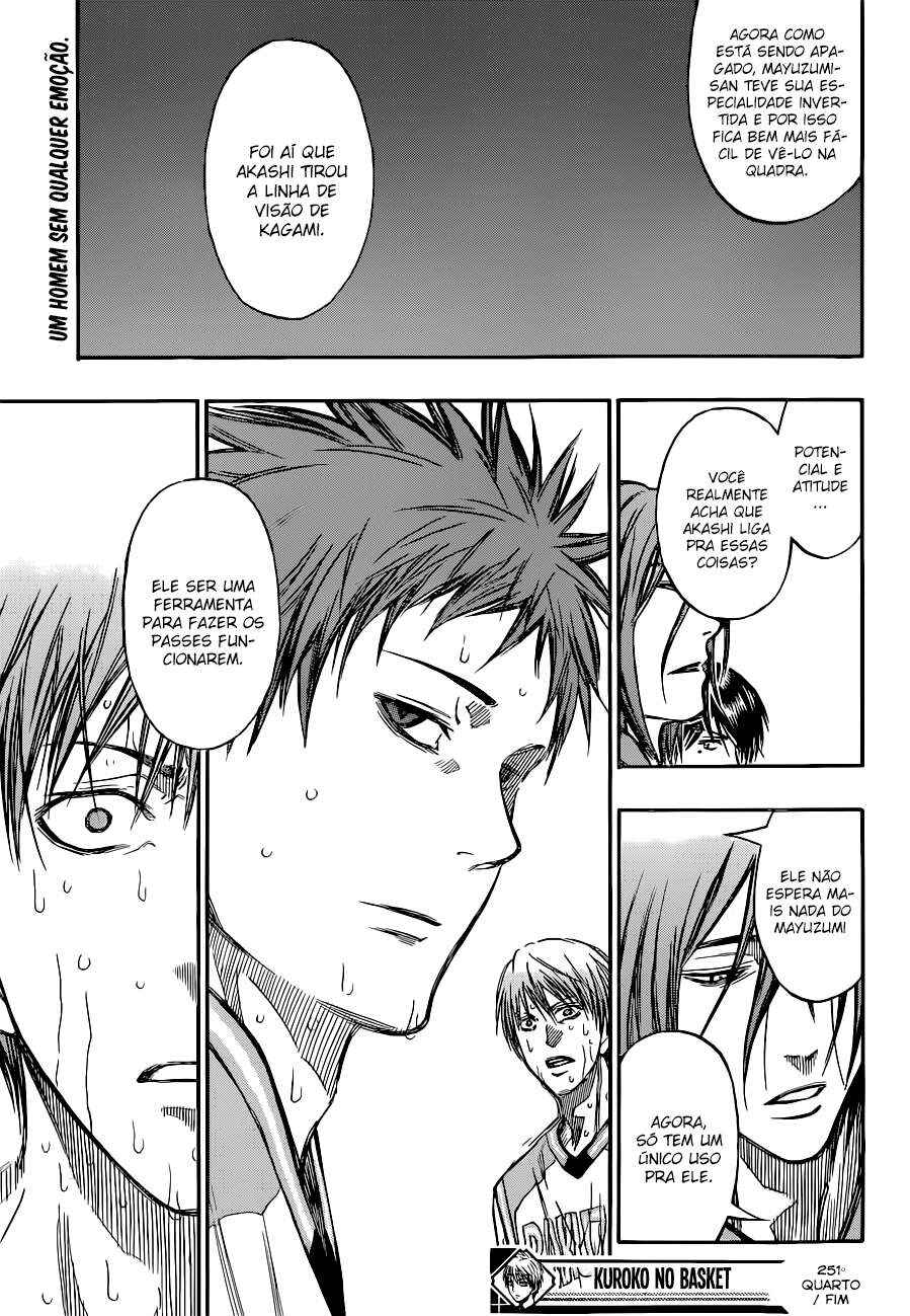 Kuroko's Basketball Chapter 251 - Page 20