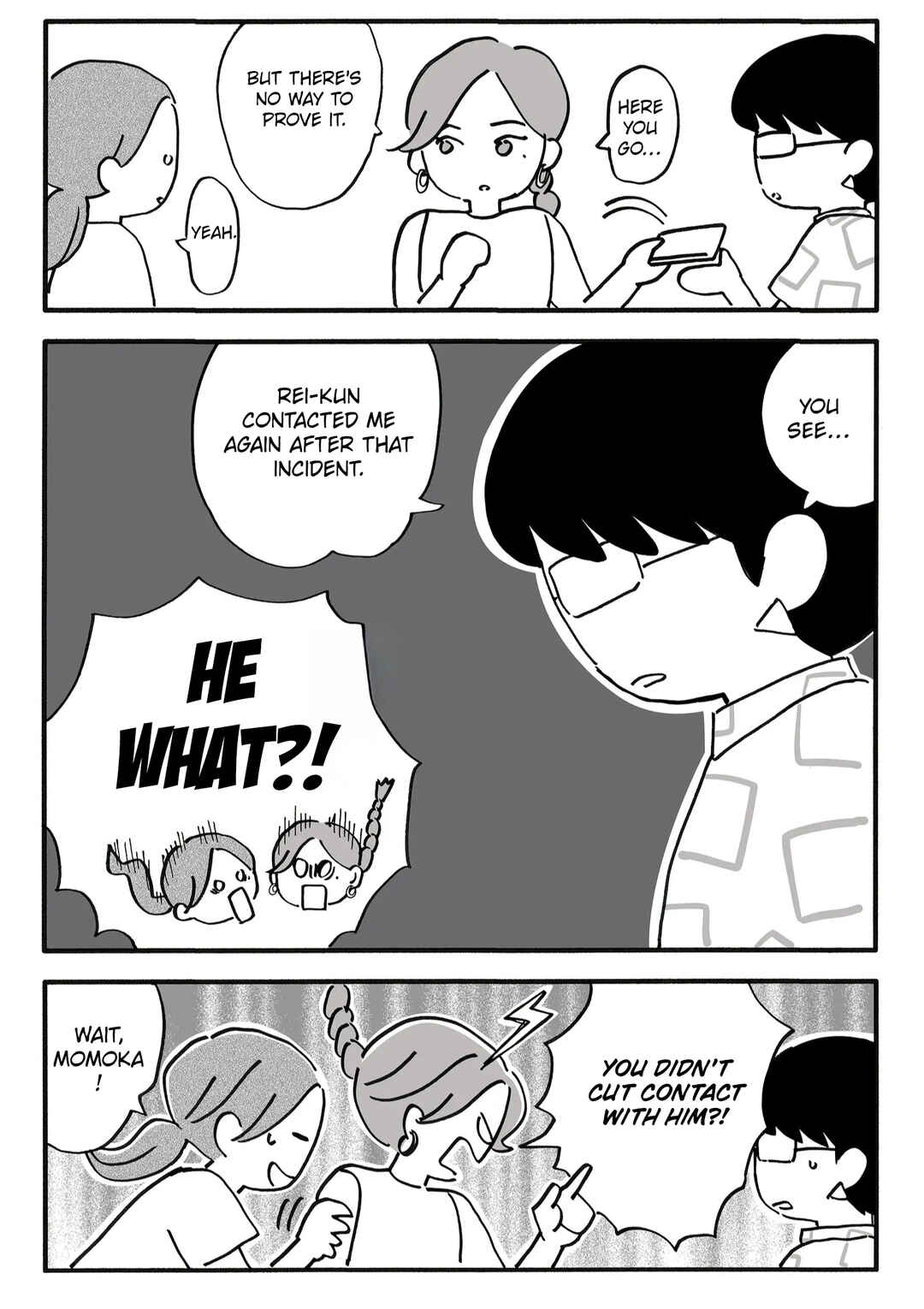 Shin'yuu no Furin Aite wa, Otto deshita Chapter 33 - Page 3