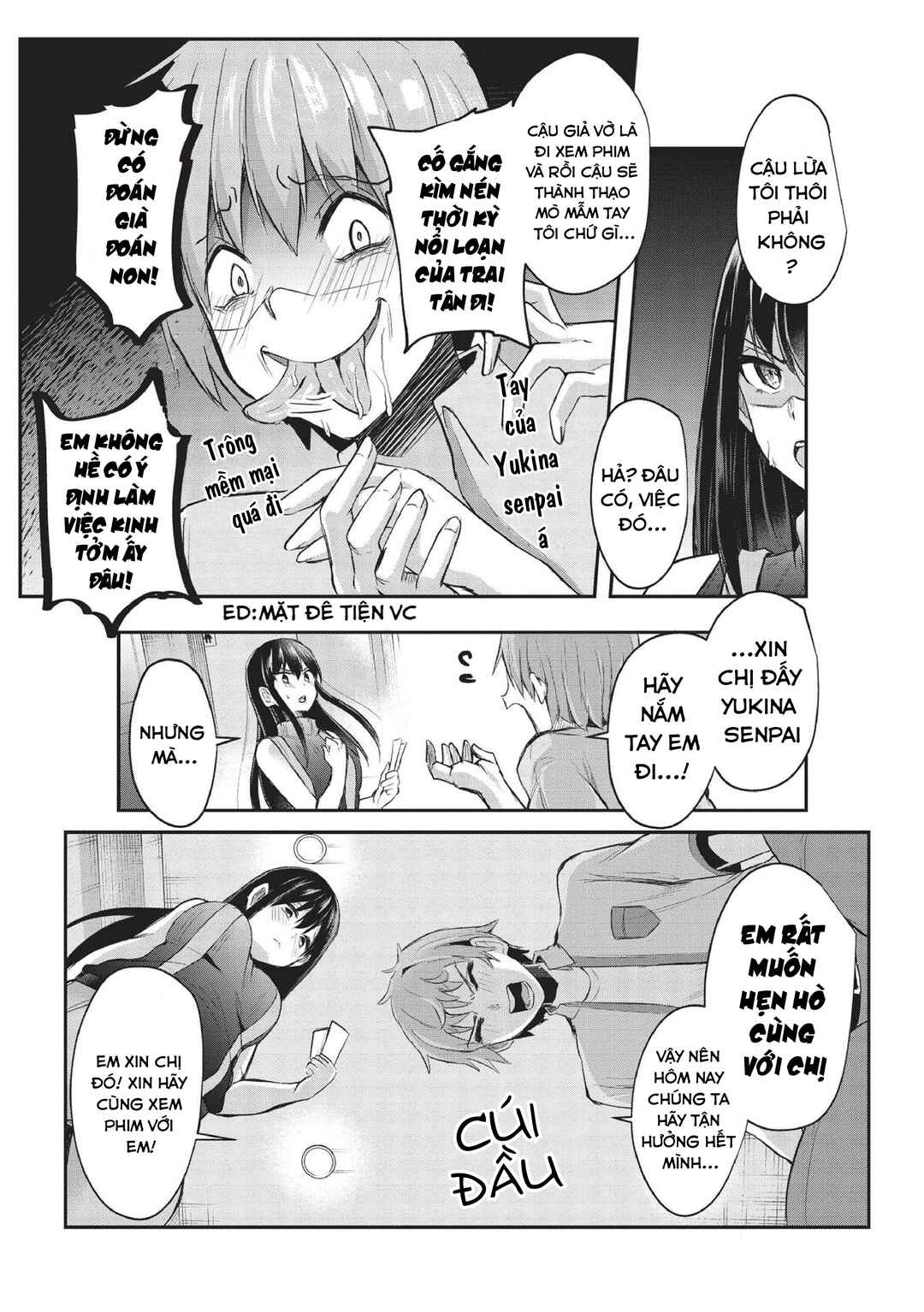 Dokuzetsu Shoujo wa Amanojaku ~Kabegoshi nara Sunao ni Sukitte Ierumon!~ Chapter 11 - Page 7