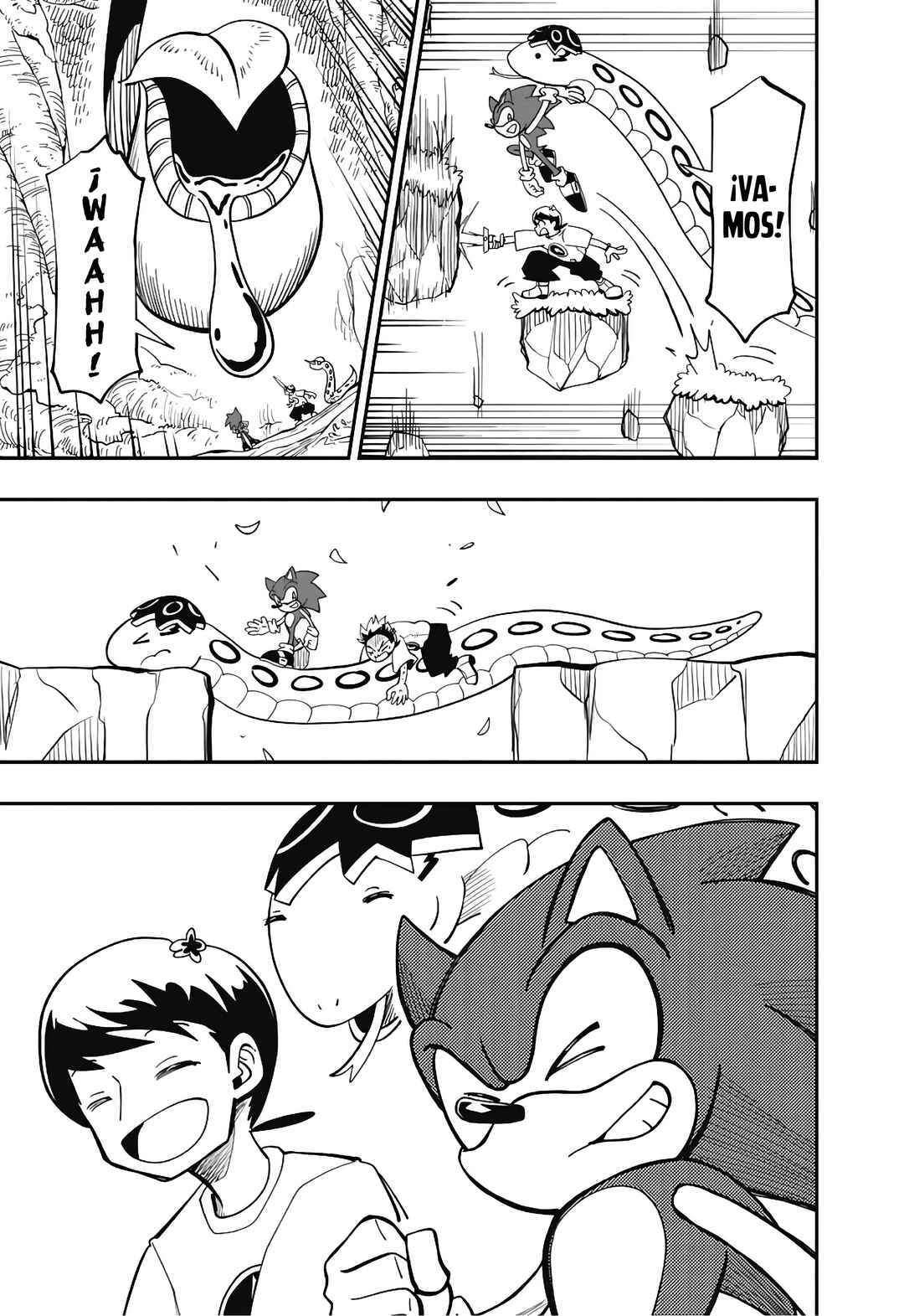 Sonic to Yuuki no Tsurugi Chapter 4 - Page 13