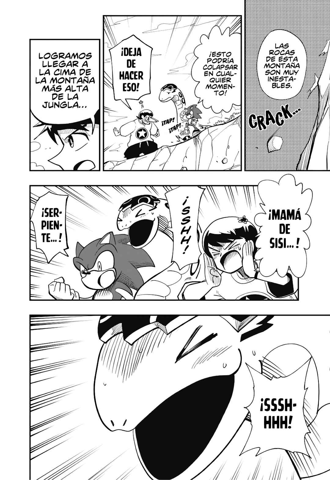 Sonic to Yuuki no Tsurugi Chapter 4 - Page 14