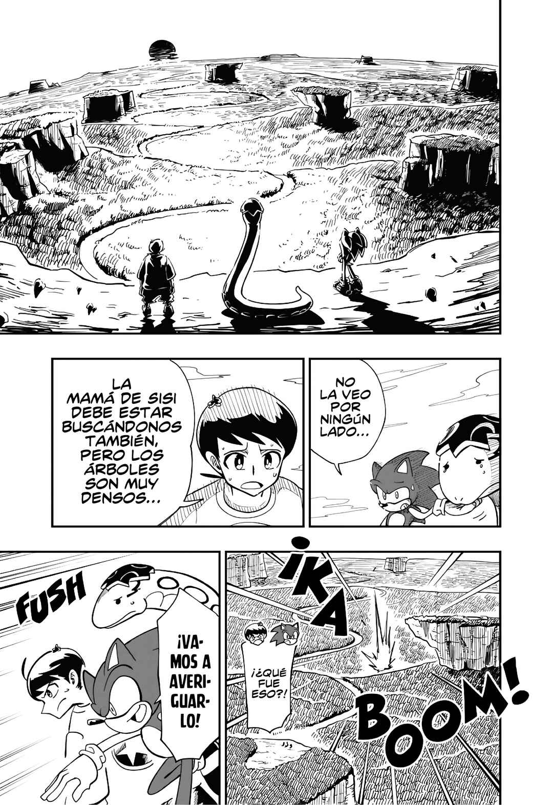 Sonic to Yuuki no Tsurugi Chapter 4 - Page 15