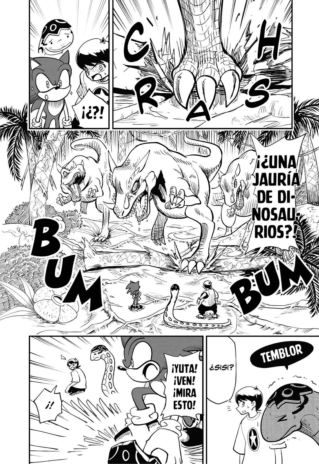 Sonic to Yuuki no Tsurugi Chapter 4 - Page 16