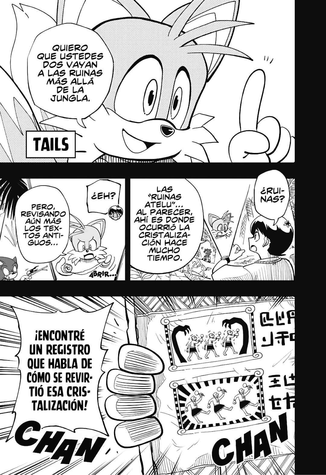 Sonic to Yuuki no Tsurugi Chapter 4 - Page 3