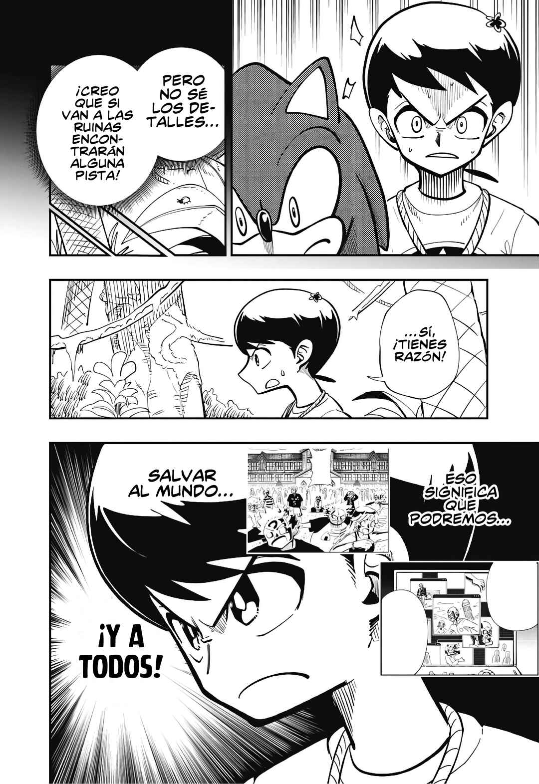 Sonic to Yuuki no Tsurugi Chapter 4 - Page 4