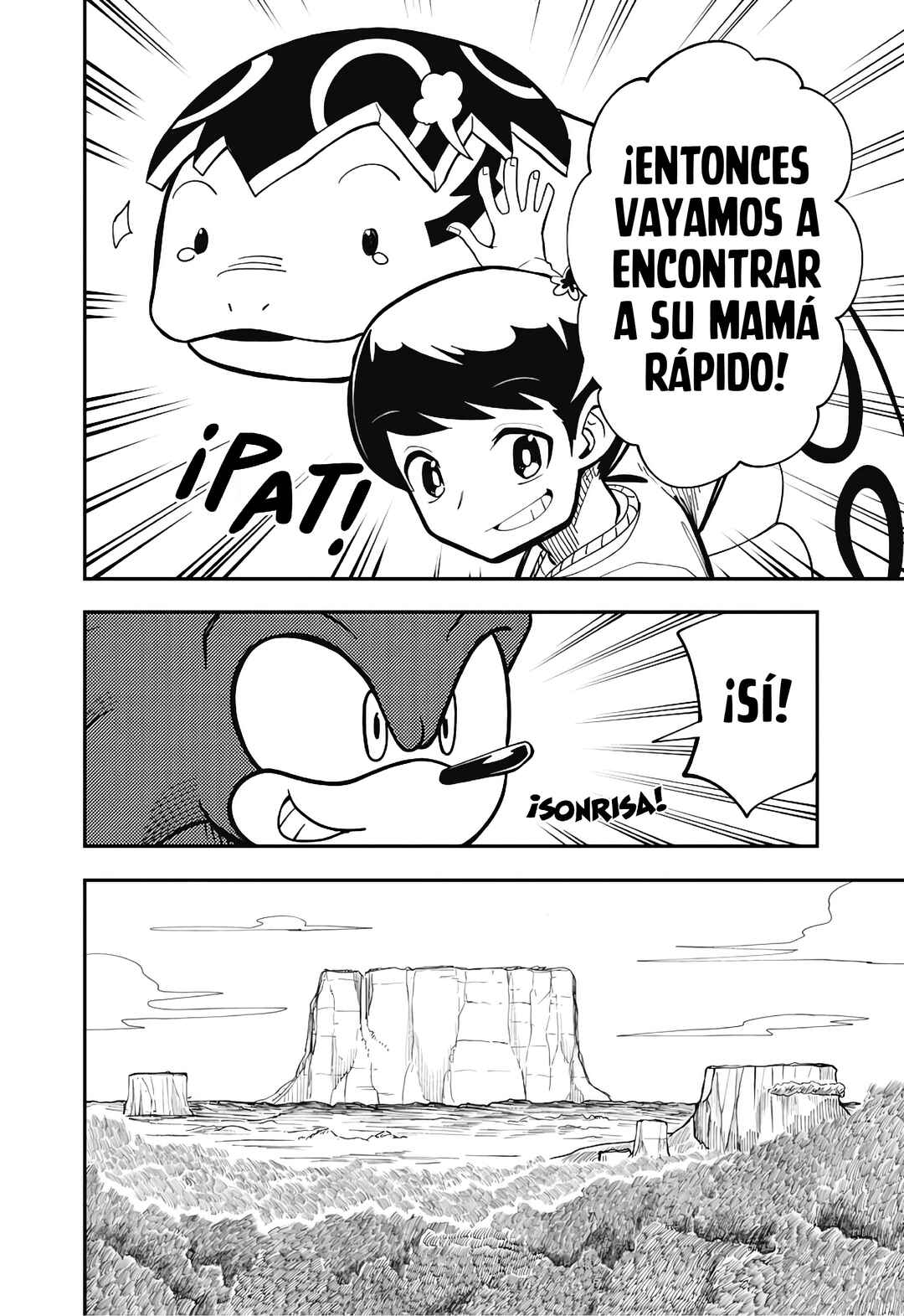 Sonic to Yuuki no Tsurugi Chapter 4 - Page 8