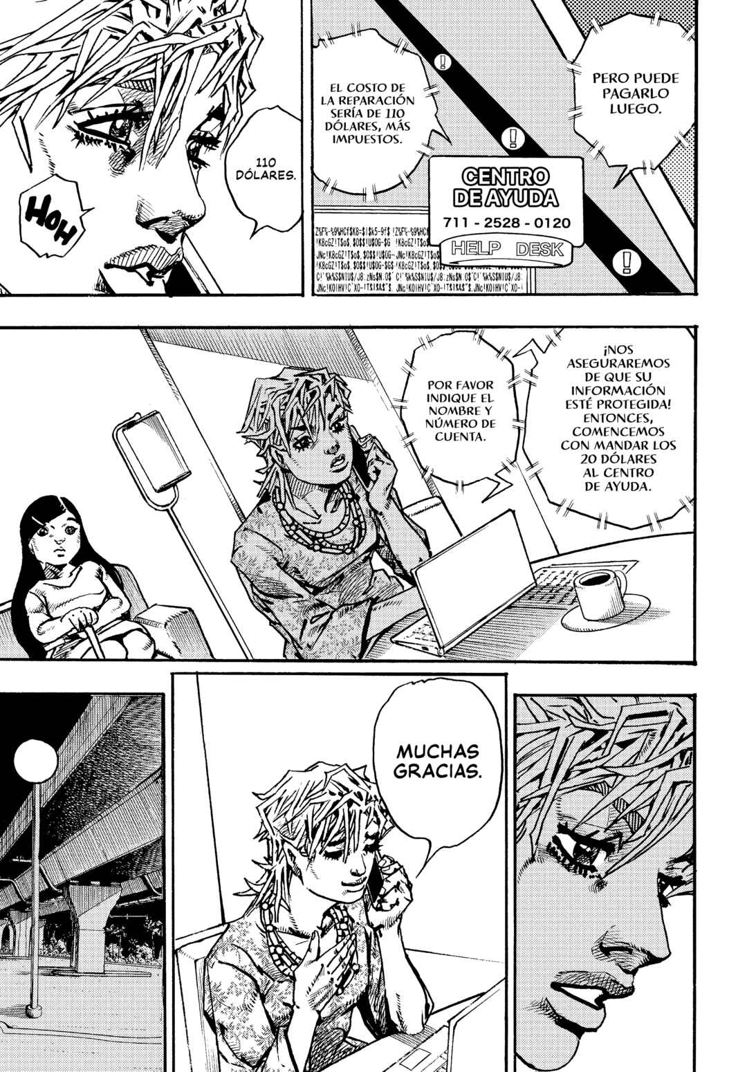 JoJo no Kimyou na Bouken Dai-9-bu: The JOJOLands Chapter 33 - Page 15