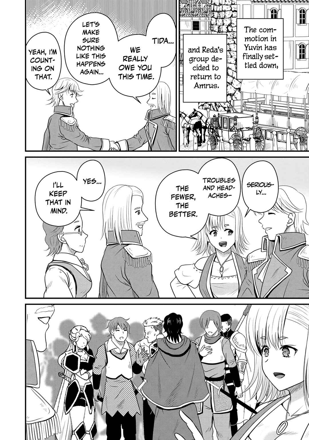 Ossan Teihen Chiyushi to Manamusume no Henkyou Life ~Chuunen Otoko ga Kaifuku Skill ni Kakusei Shite, Eiyuu e Nariagaru~ Chapter 74 - Page 3
