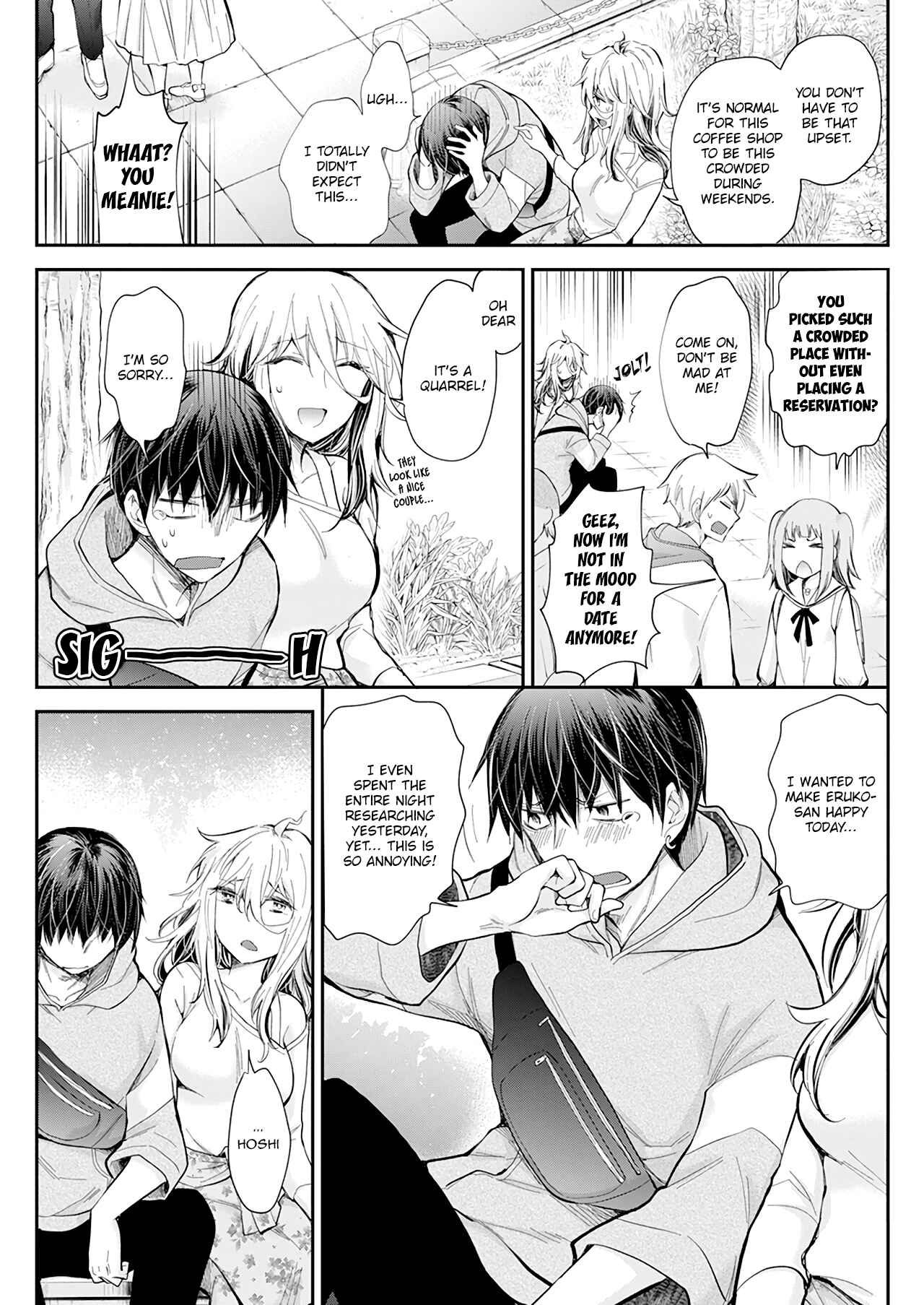 Shingeki no Eroko-san: Hen na Oneesan wa Danshi Kousei to Nakayoku Naritai Chapter 25 - Page 12