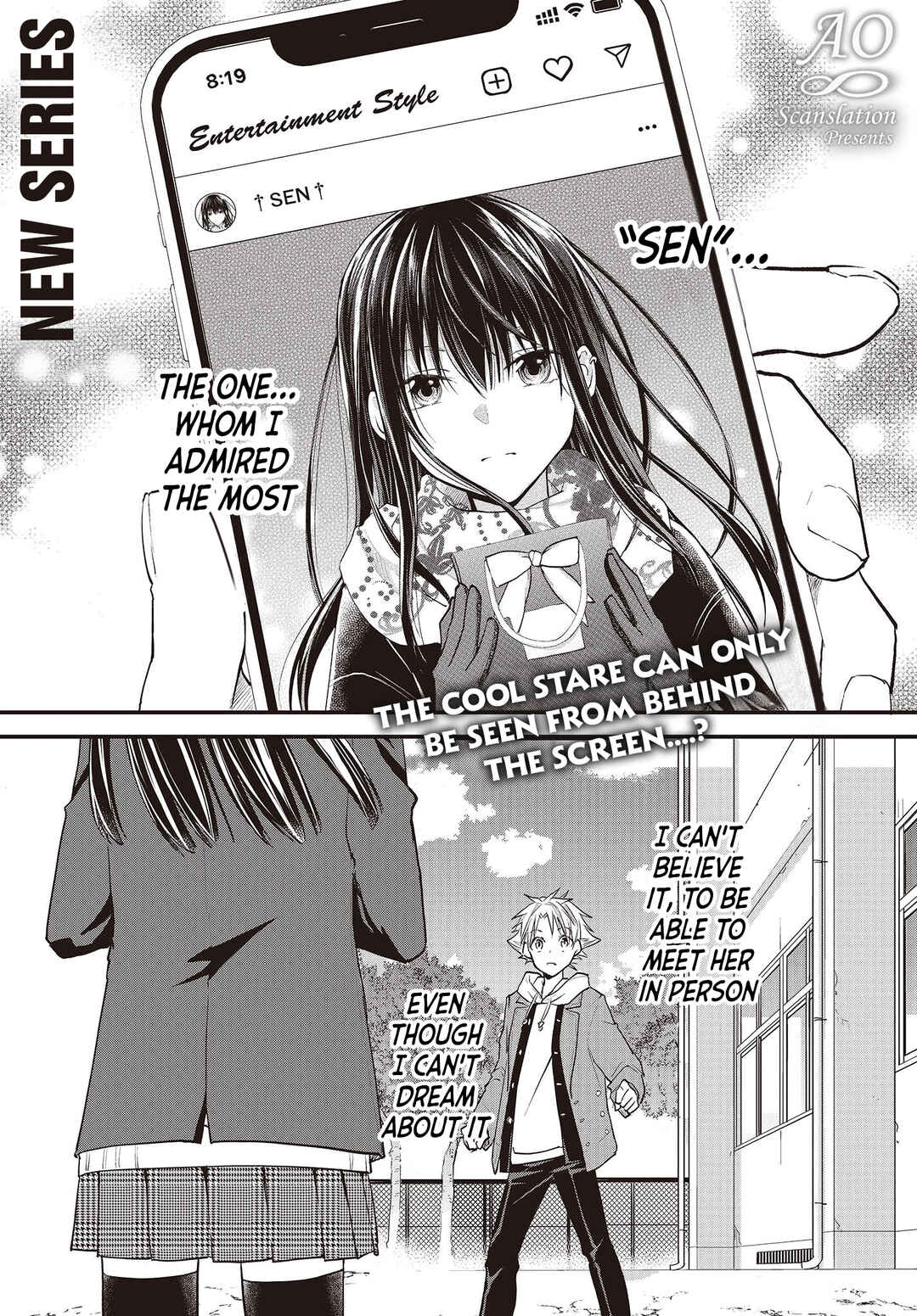 Poker Face Josou Danshi to. Chapter 1 - Page 1