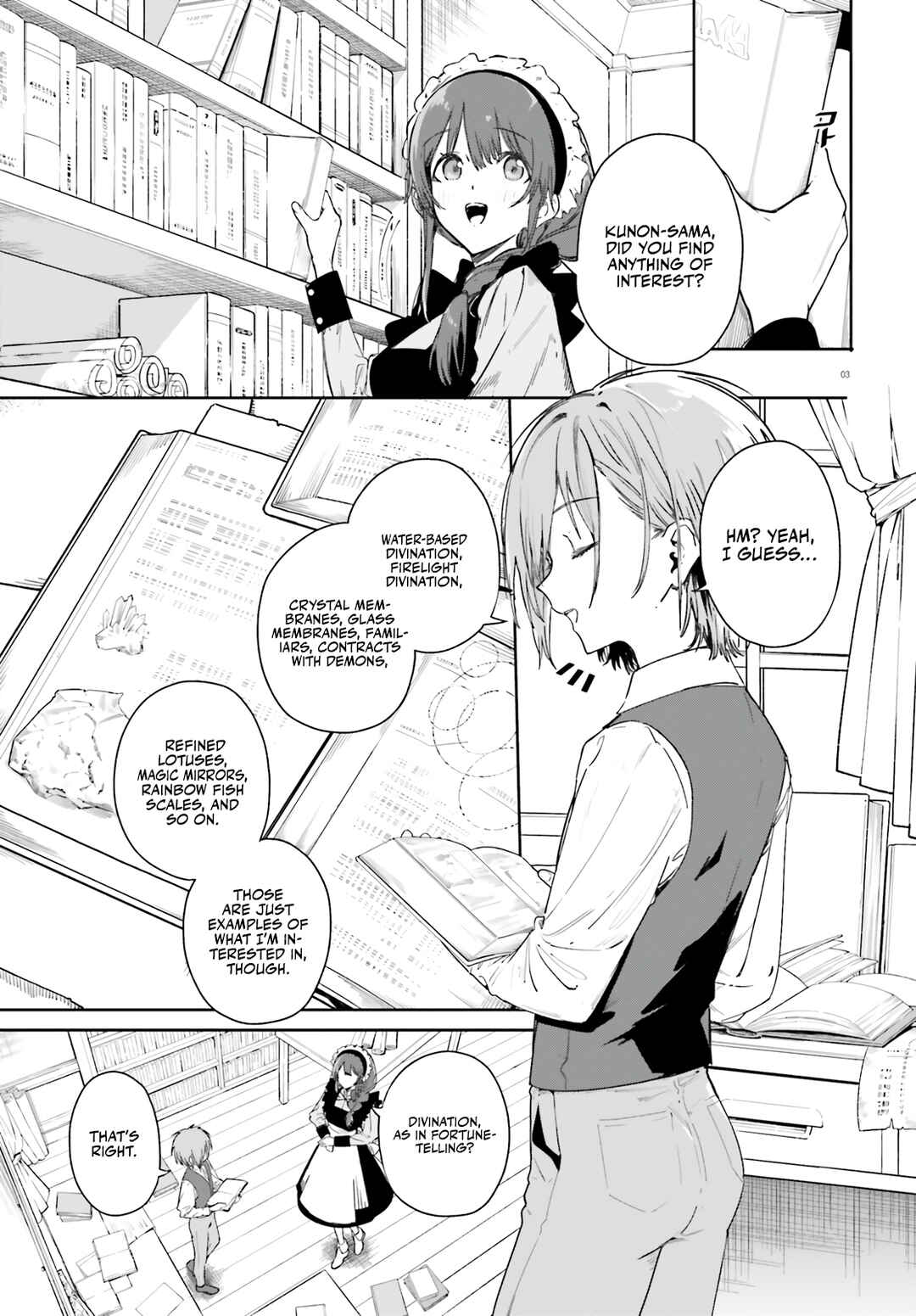 Kunon the Sorcerer Can See Chapter 3 - Page 4