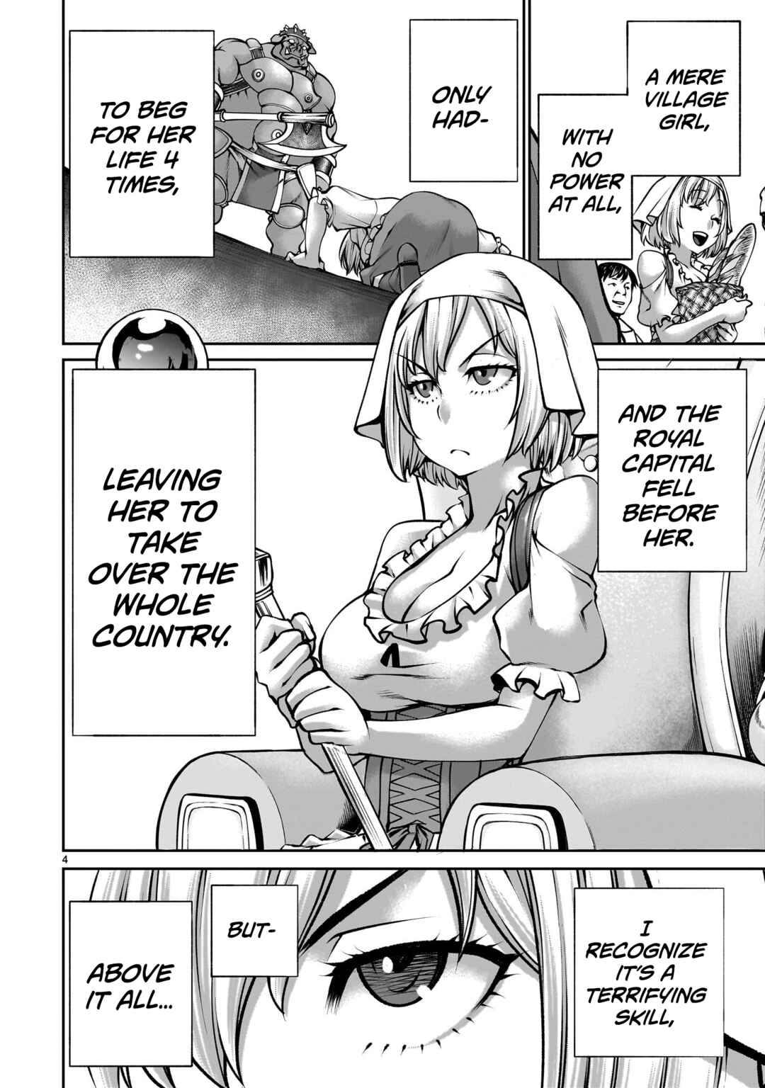 Saikyou Skill "Inochigoi" de Kuyashii Kedo Musou Shichau Moto Maou-sama no Sekai Seifuku Katsudou Chapter 6 - Page 4