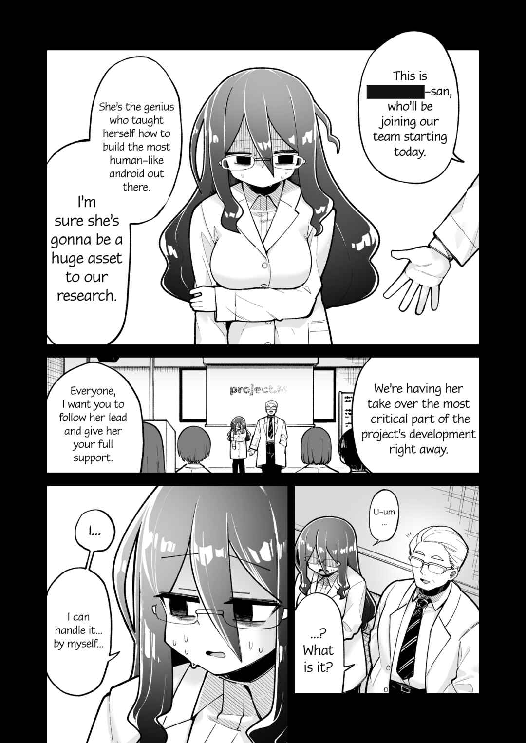 Osana Robot to Abunai Hakase Chapter 17.5 - Page 1