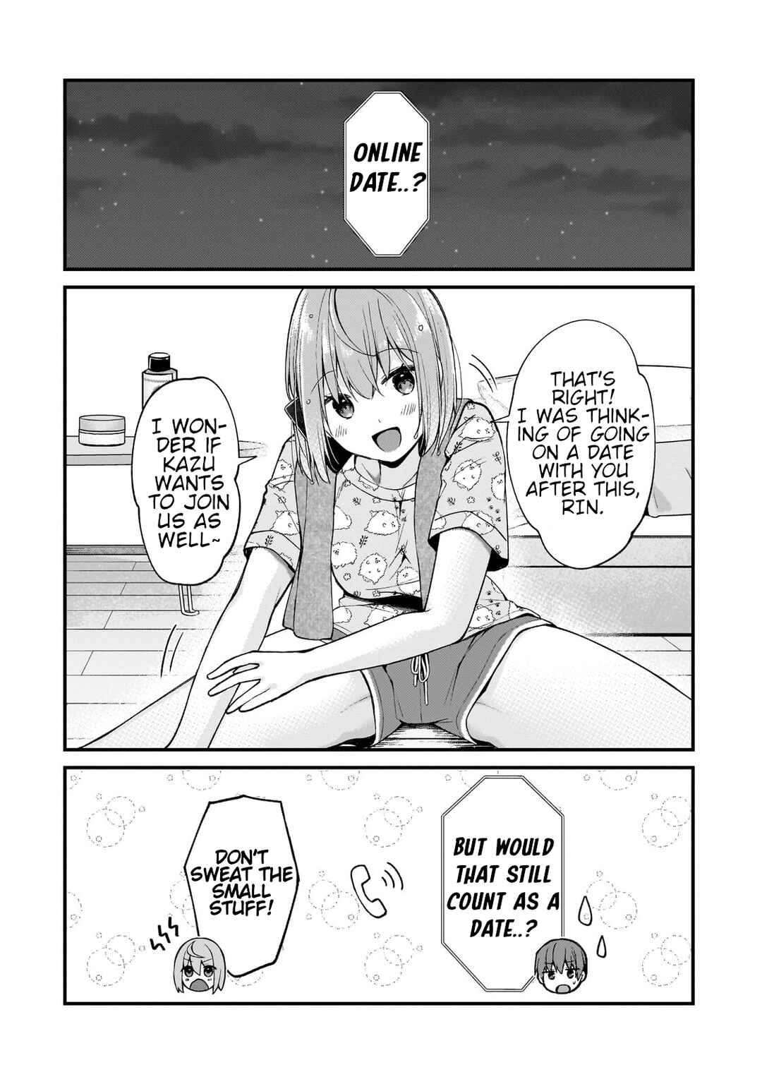 Netoge no Yome ga Ninki Idol datta: Cool kei no Kanojo wa Genjitsu demo Yome no Tsumori de Iru Chapter 23 - Page 2