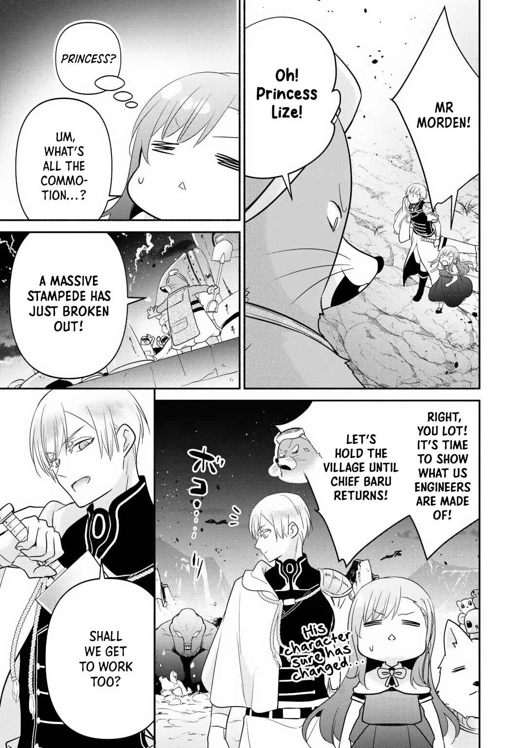 Tensei Youjo.: Shinjuu to Ouji to, Saikyou no Oji-san Youhei-dan no Naka de Ikiru Chapter 21 - Page 10