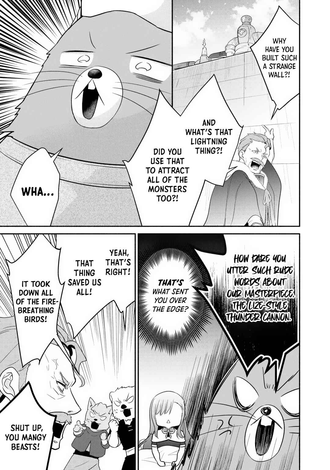 Tensei Youjo.: Shinjuu to Ouji to, Saikyou no Oji-san Youhei-dan no Naka de Ikiru Chapter 21 - Page 22
