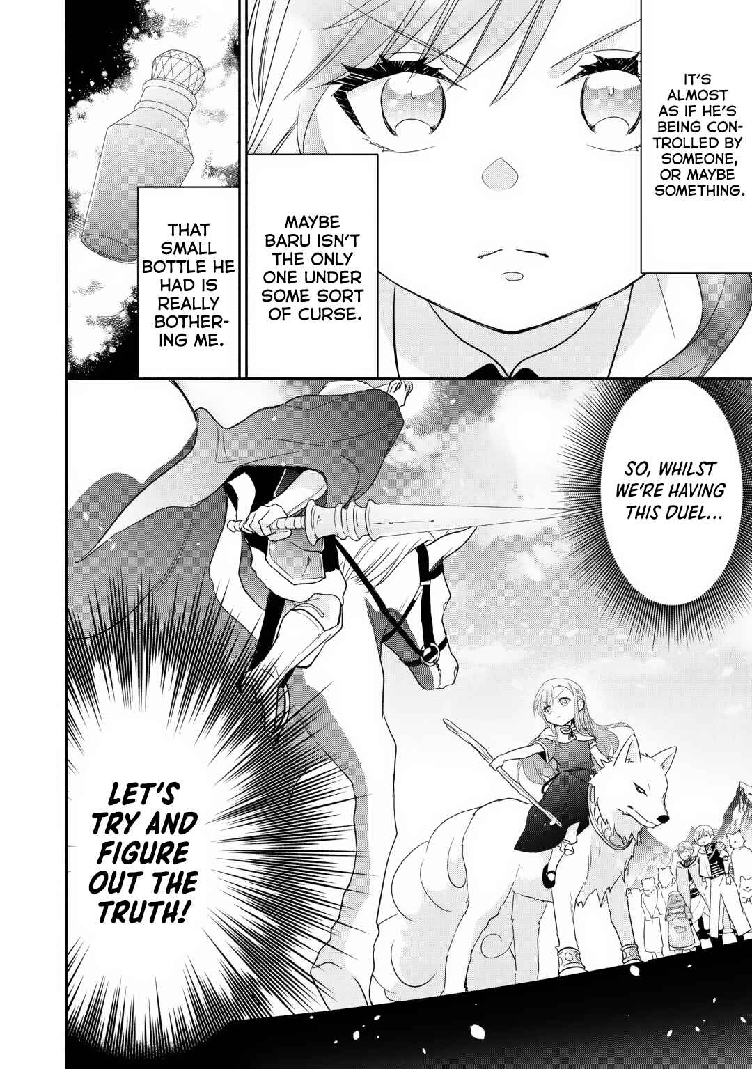 Tensei Youjo.: Shinjuu to Ouji to, Saikyou no Oji-san Youhei-dan no Naka de Ikiru Chapter 21 - Page 27