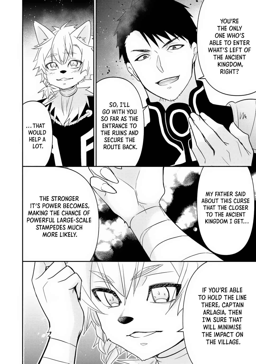 Tensei Youjo.: Shinjuu to Ouji to, Saikyou no Oji-san Youhei-dan no Naka de Ikiru Chapter 21 - Page 5