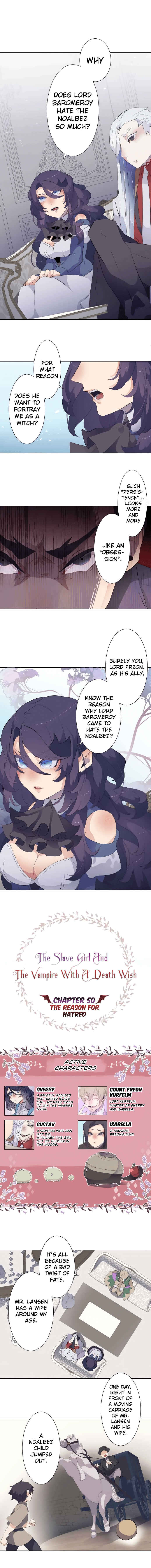 The Slave Girl and the Vampire with a Death Wish Chapter 50 - Page 2