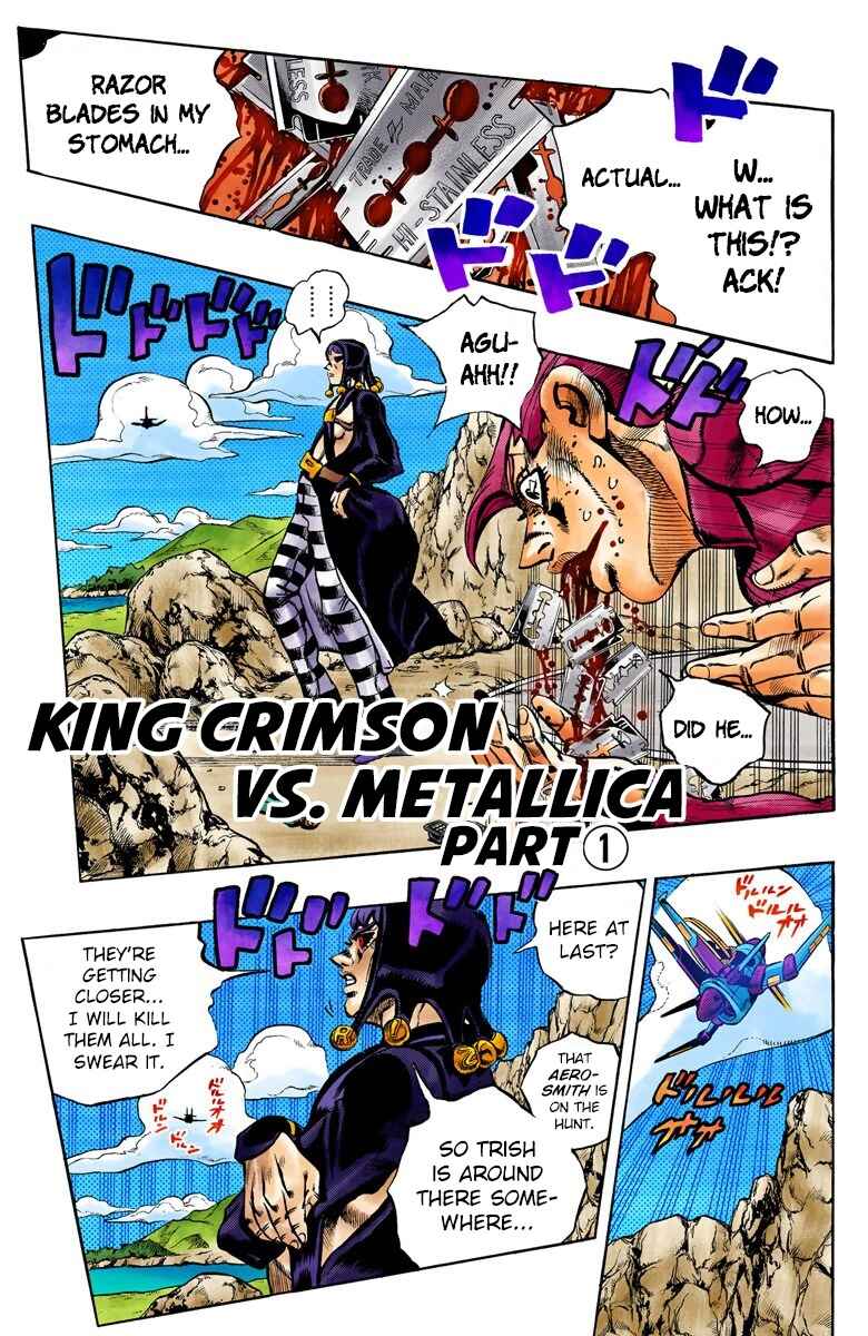JoJo no Kimyou na Bouken: Part 5 - Ougon no Kaze Color-ban Chapter 105 - Page 2