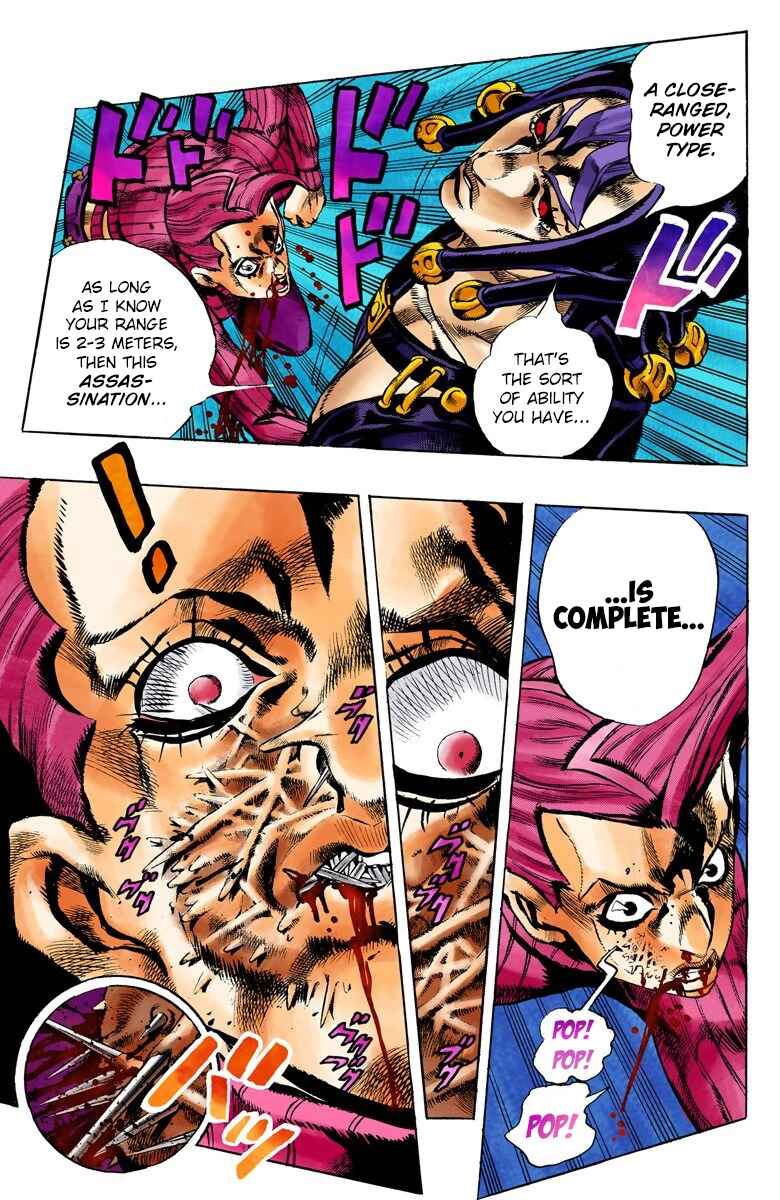 JoJo no Kimyou na Bouken: Part 5 - Ougon no Kaze Color-ban Chapter 105 - Page 5