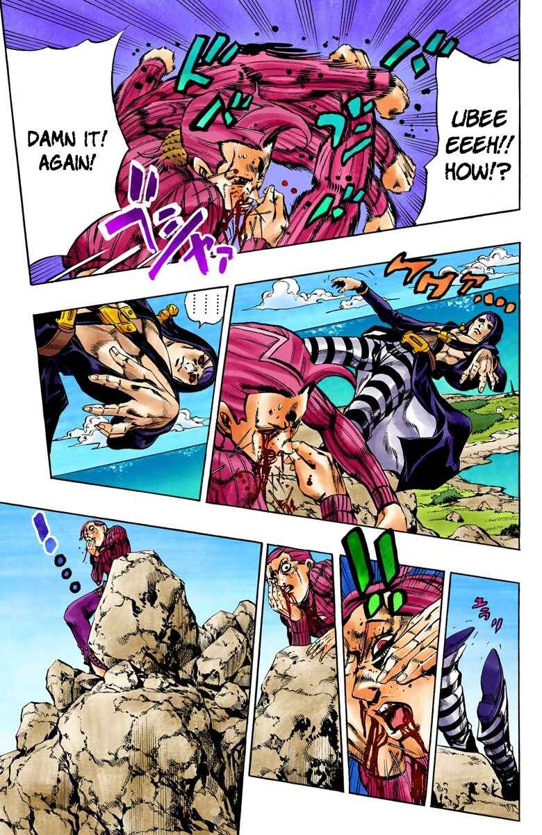 JoJo no Kimyou na Bouken: Part 5 - Ougon no Kaze Color-ban Chapter 105 - Page 7
