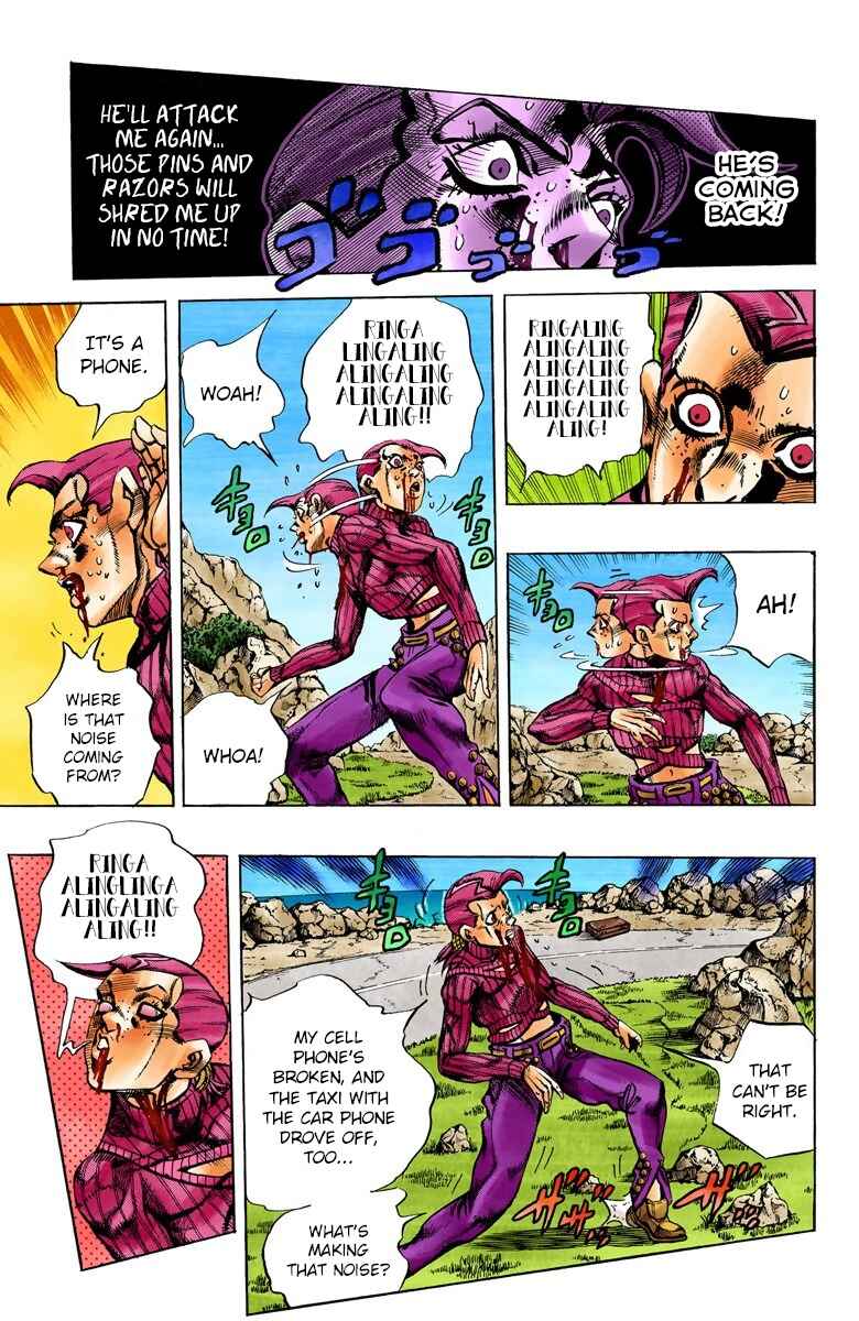 JoJo no Kimyou na Bouken: Part 5 - Ougon no Kaze Color-ban Chapter 105 - Page 9