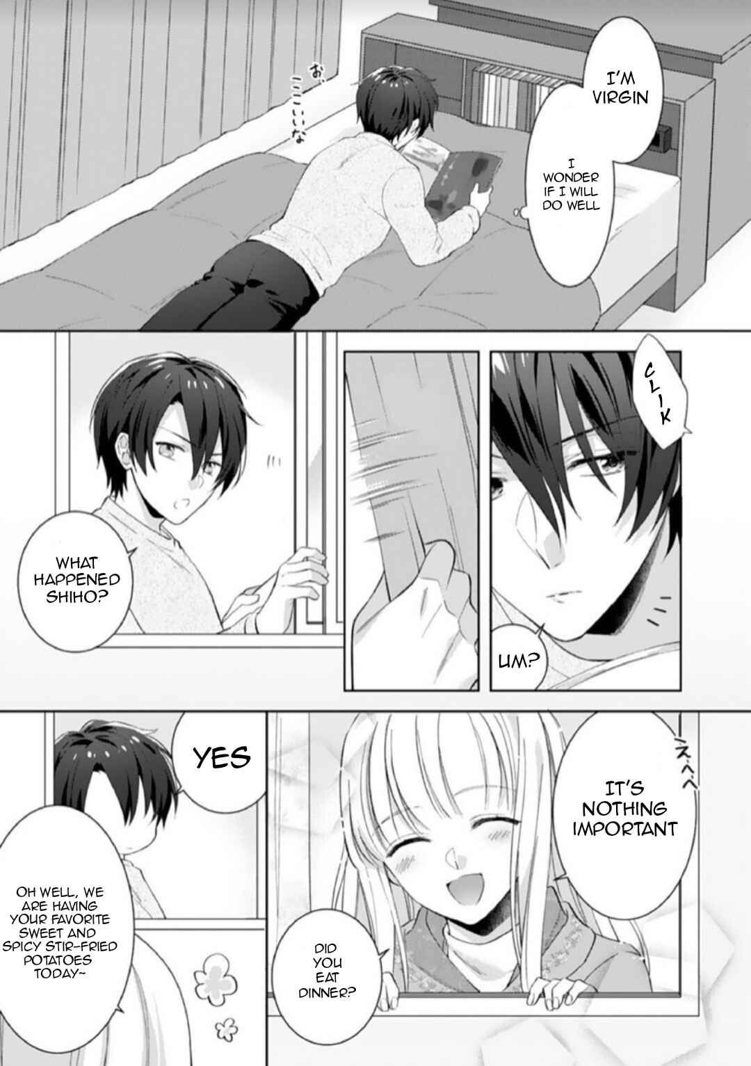 Kekkon made Ecchi wa Kinshi!?: Nengan no Shoya o Mukaeta Futari no Ohanashi. Chapter 4 - Page 10