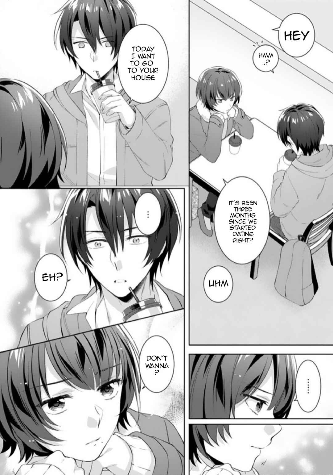 Kekkon made Ecchi wa Kinshi!?: Nengan no Shoya o Mukaeta Futari no Ohanashi. Chapter 4 - Page 7