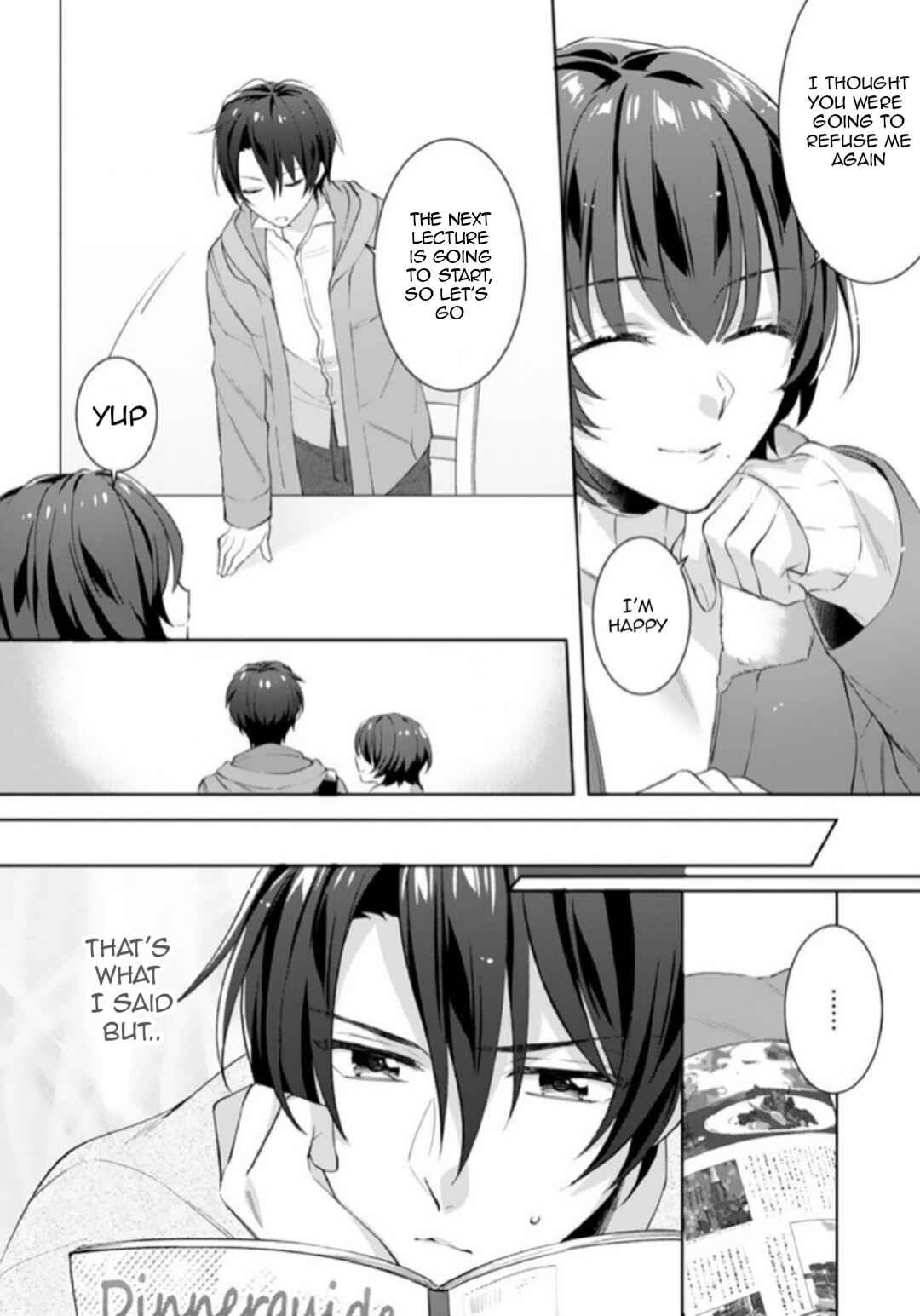 Kekkon made Ecchi wa Kinshi!?: Nengan no Shoya o Mukaeta Futari no Ohanashi. Chapter 4 - Page 9
