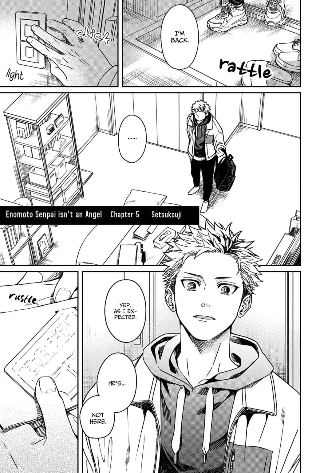 Enomoto-senpai wa Tenshi Nanka Janai Chapter 5 - Page 1